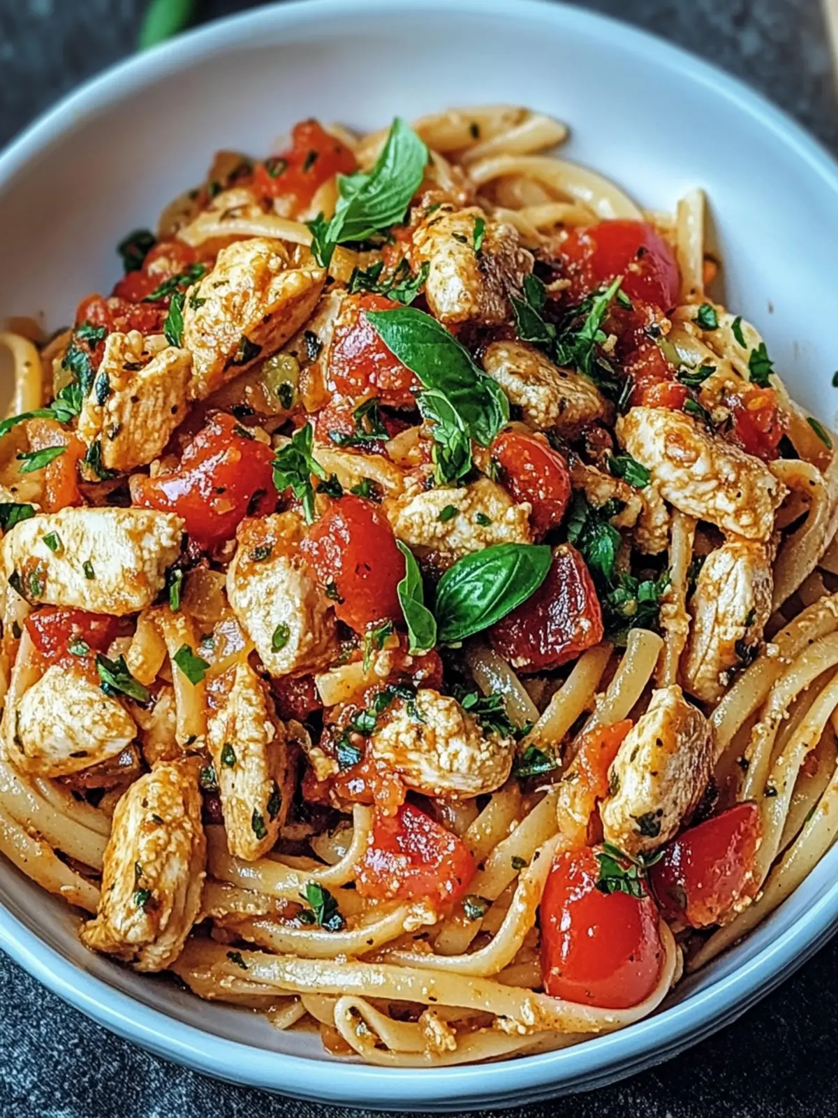 Bruschetta Chicken Pasta