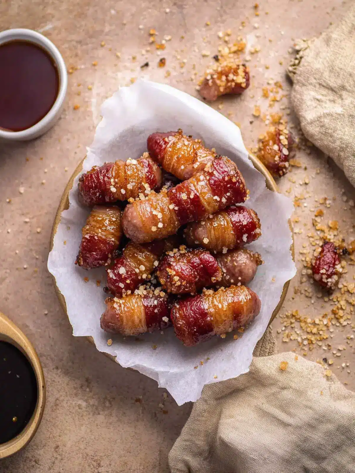 Sweet and Savory Bacon Brown Sugar Smokies Delight 4 Bacon Brown Sugar Smokies