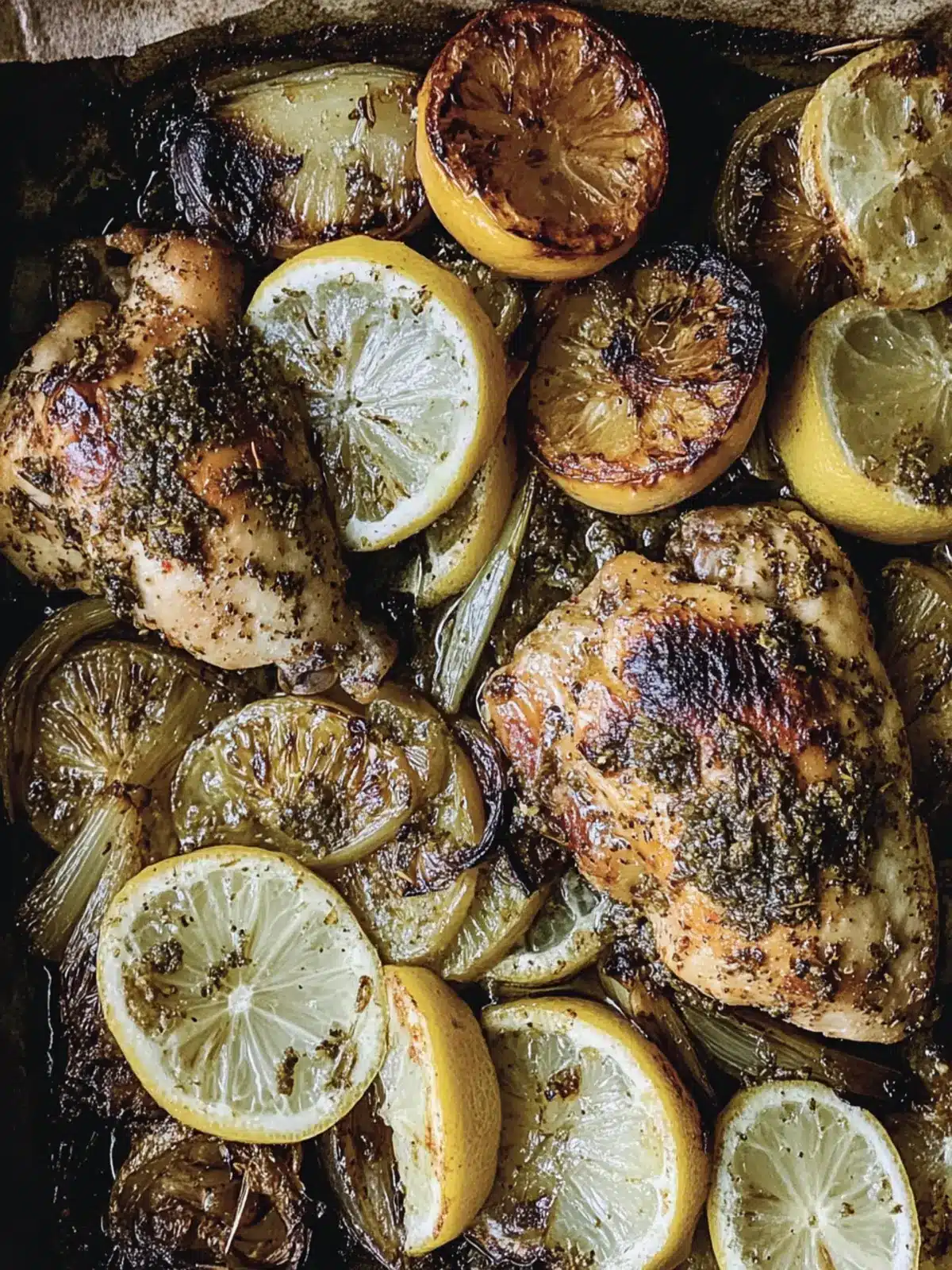 Lemon Chicken with Za atar