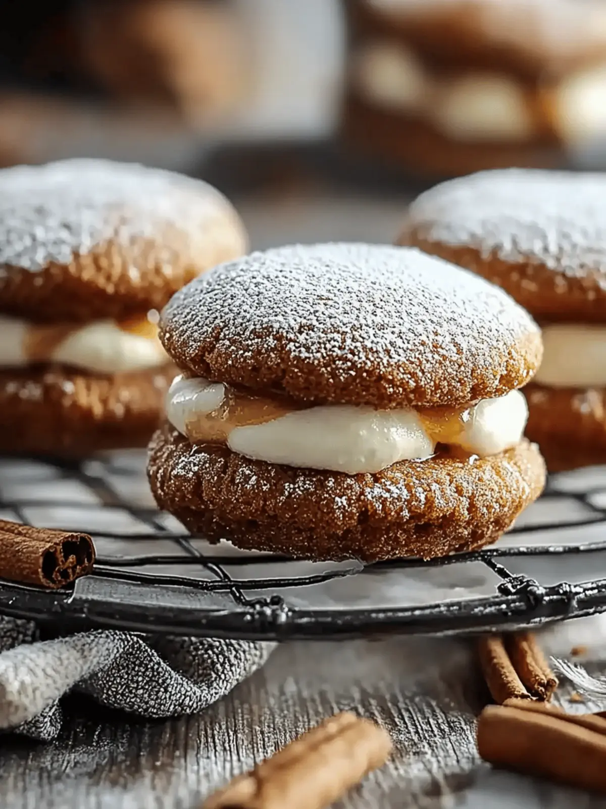 Delicious Apple Cider Whoopie Pie Cookies to Embrace Fall 2 Apple Cider Whoopie Pie Cookies