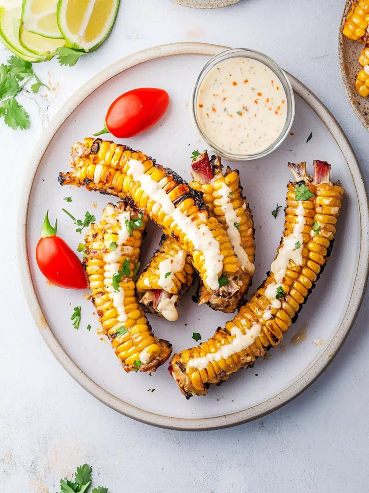 Crispy Corn Ribs Air Fryer Magic for Easy Munching 3 Corn Ribs Air Fryer