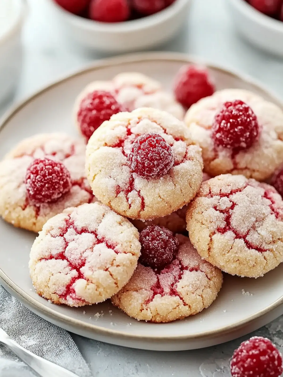 Delightful Raspberry Sugar Cookies That Melt in Your Mouth 3 Raspberry Sugar Cookies