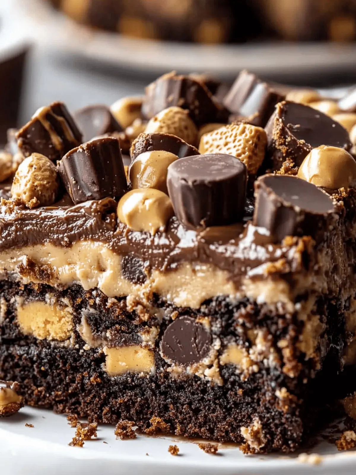 Peanut Butter Cup Dump Cake: A Gooey Chocolate Dream 4 Peanut Butter Cup Dump Cake