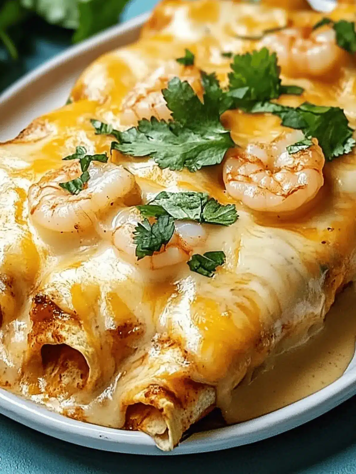 Irresistible Creamy Shrimp Enchiladas for a Flavor Explosion 3 Creamy Shrimp Enchiladas