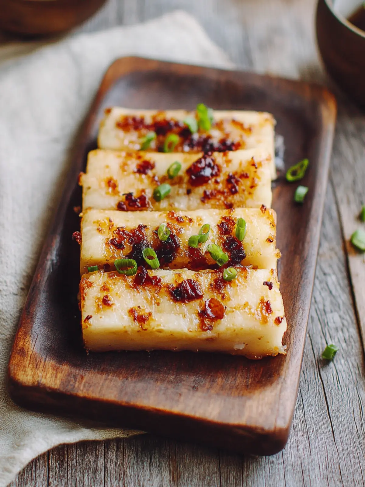 Turnip Cake (Chinese Lo Bak Go)