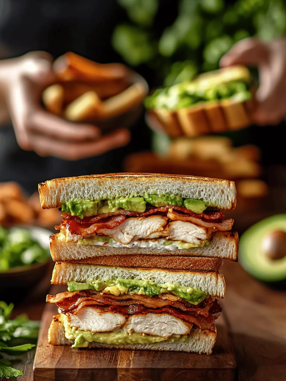 Ultimate Chicken Bacon Avocado Sandwich You ll Crave Daily