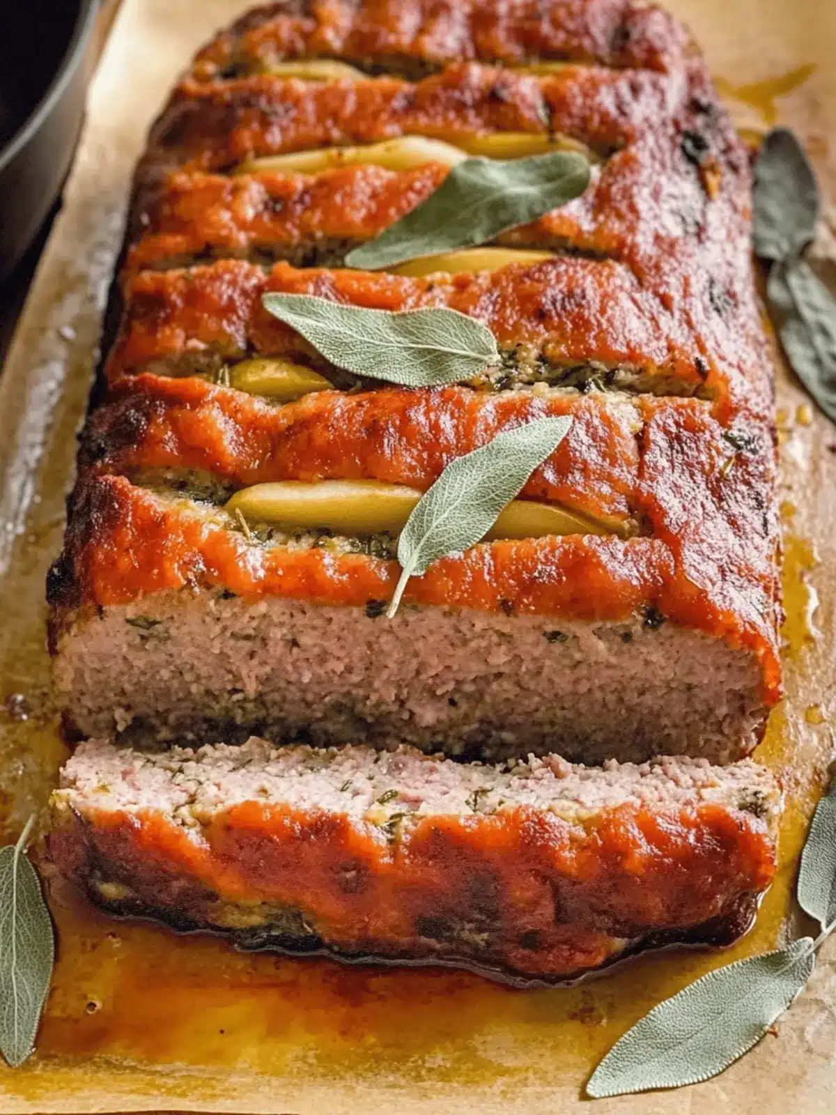 Pork, Apple and Sage Meatloaf