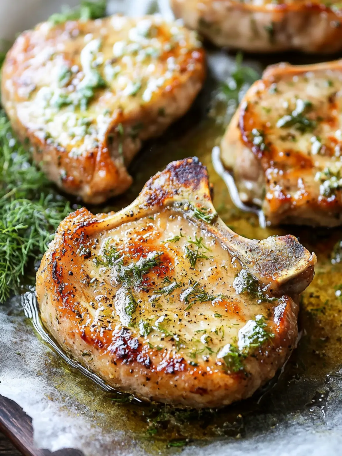Baked Ranch Pork Chops