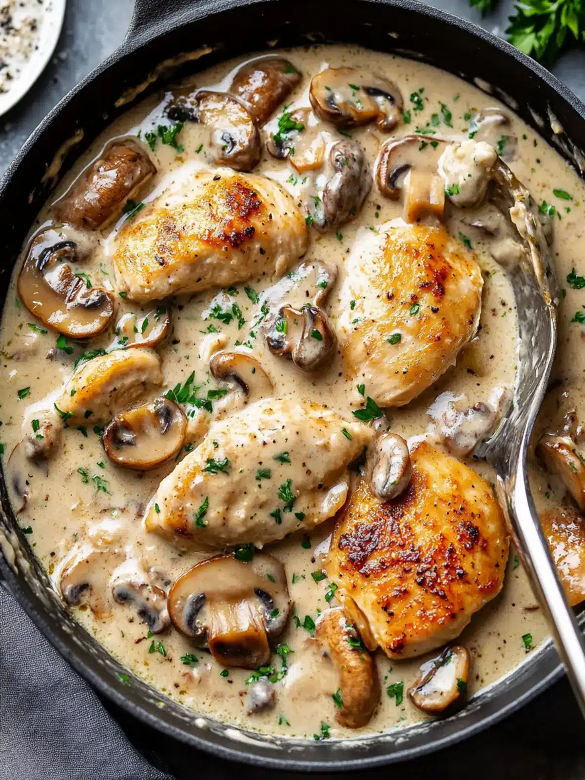 Creamy Mushroom Chicken