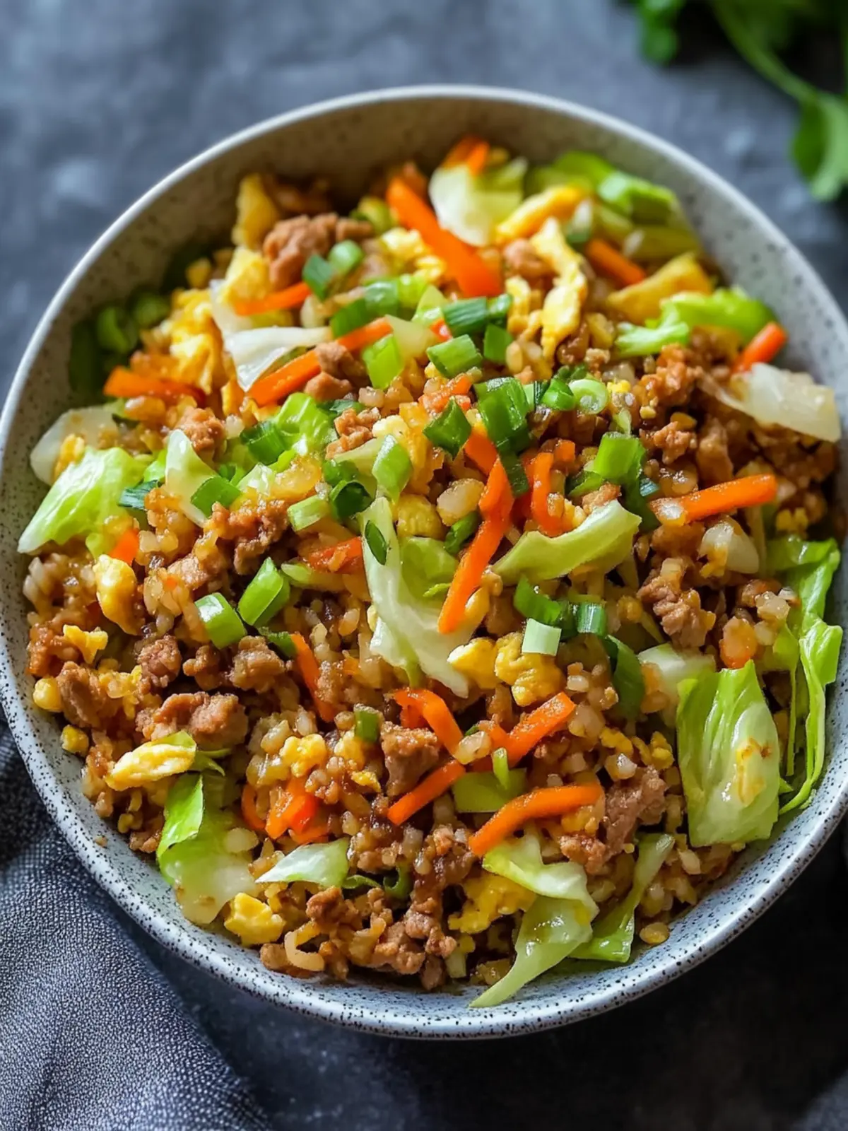 Egg Roll in a Bowl: Quick, Low-Carb Joy for Busy Nights 4 Egg Roll in a Bowl