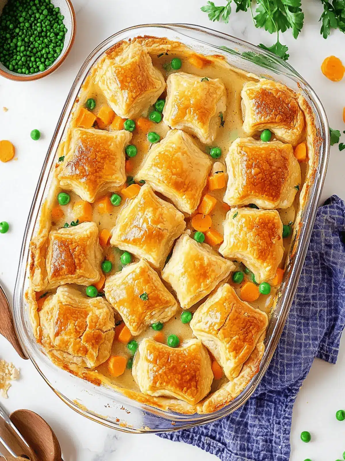Chicken Pot Pie Bake