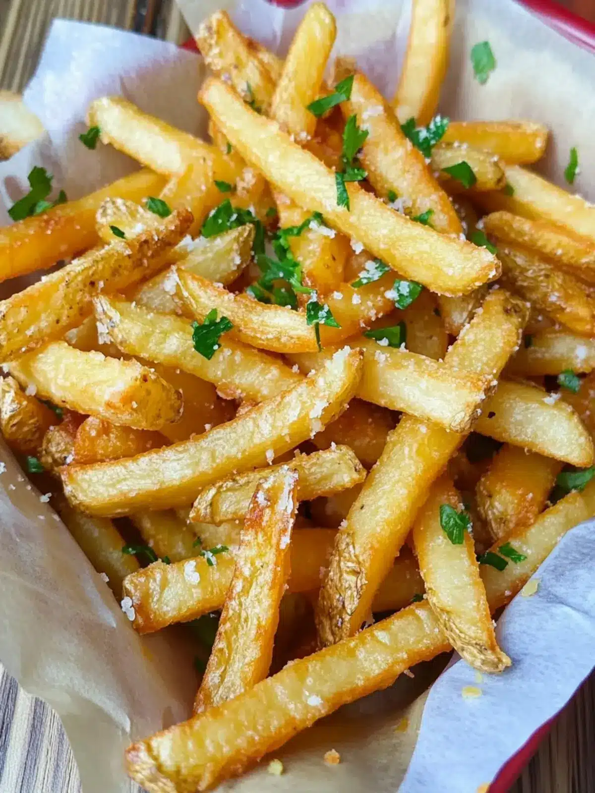 Loaded Garlic French Fries
