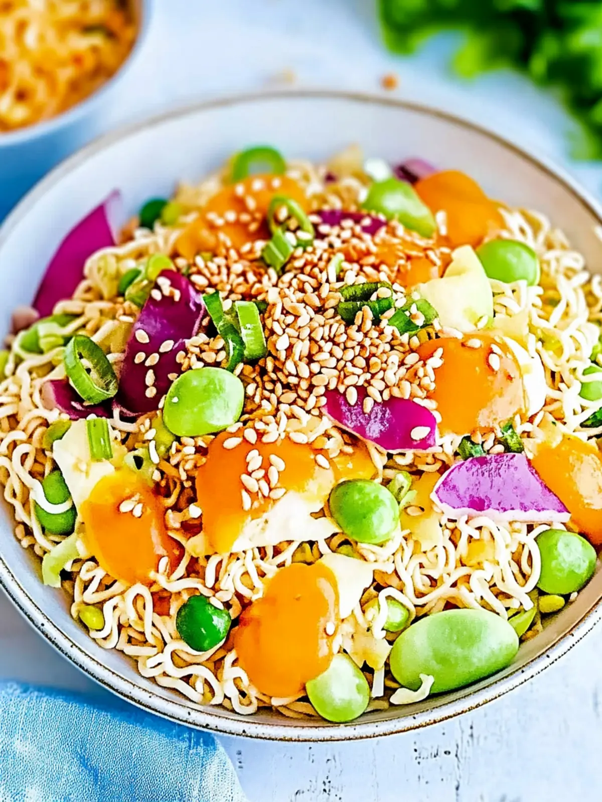 Crispy Ramen Noodle Salad: Quick, Flavorful & Fresh Treat 3 Ramen Noodle Salad