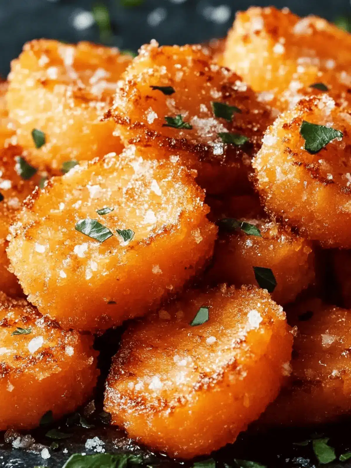 Smashed Carrots
