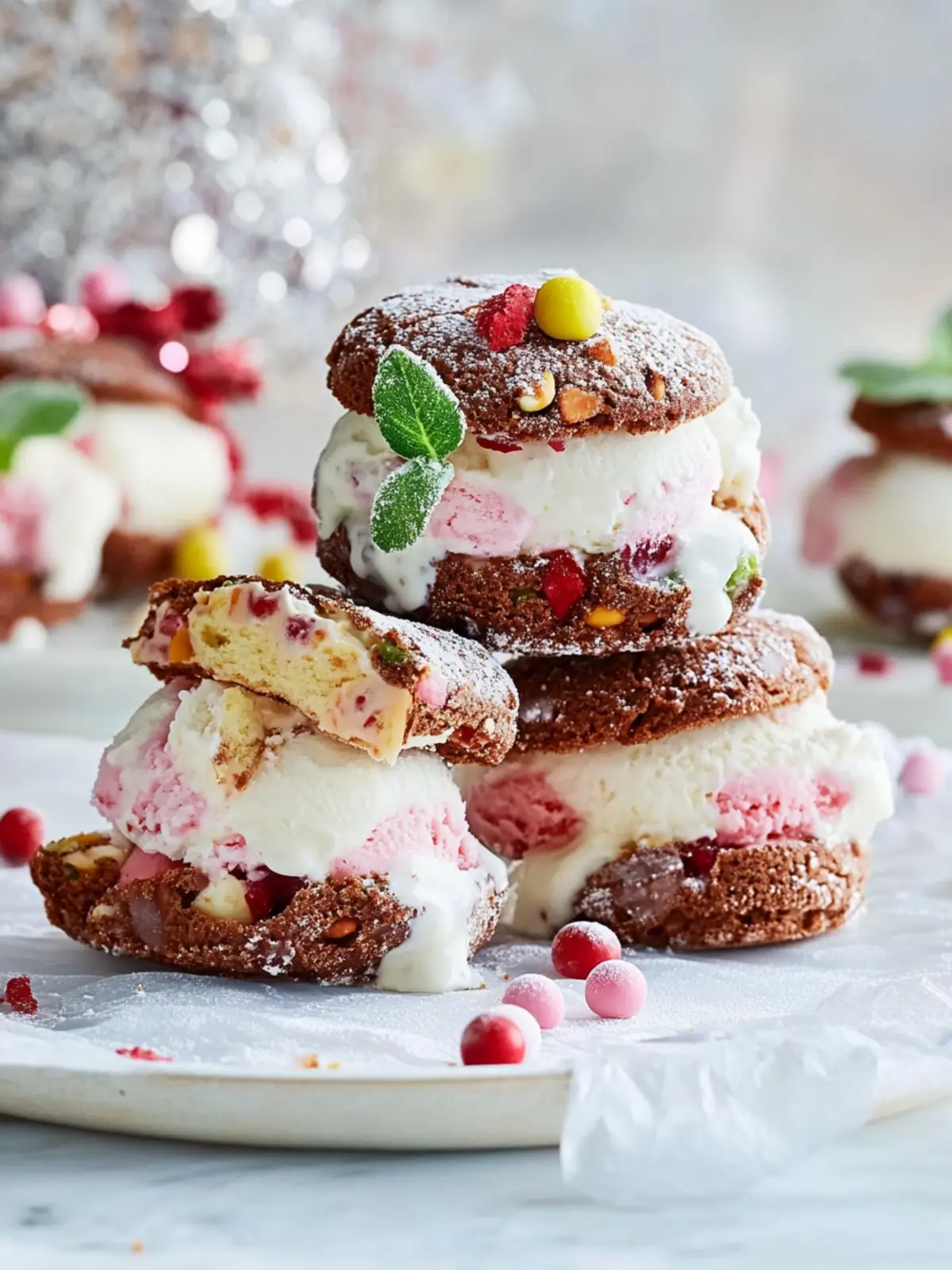 Festive Ice-Cream Sandwiches: Easy Treats for Every Celebration 3 Festive Ice-Cream Sandwiches