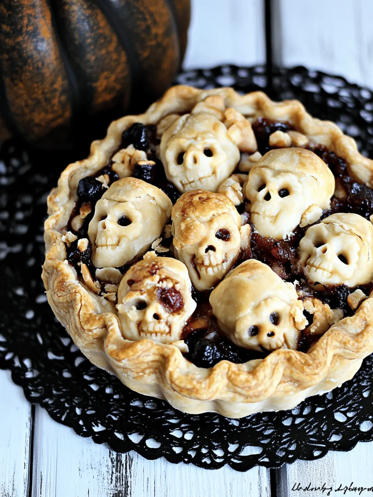 Halloween Shrunken Heads Pie: A Spooky Dessert Delight 2 Halloween Shrunken Heads Pie