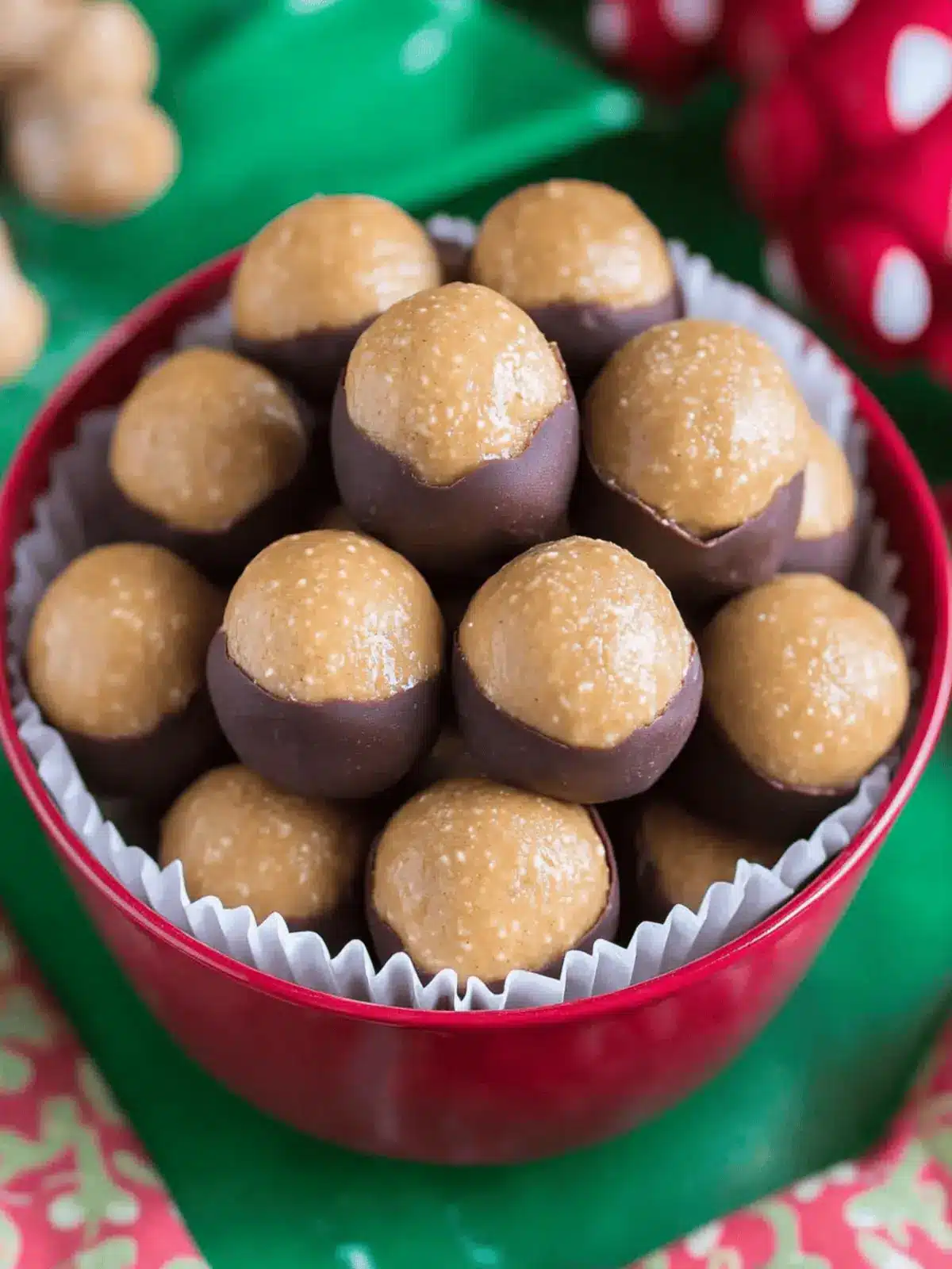 Homemade Peanut Butter Balls