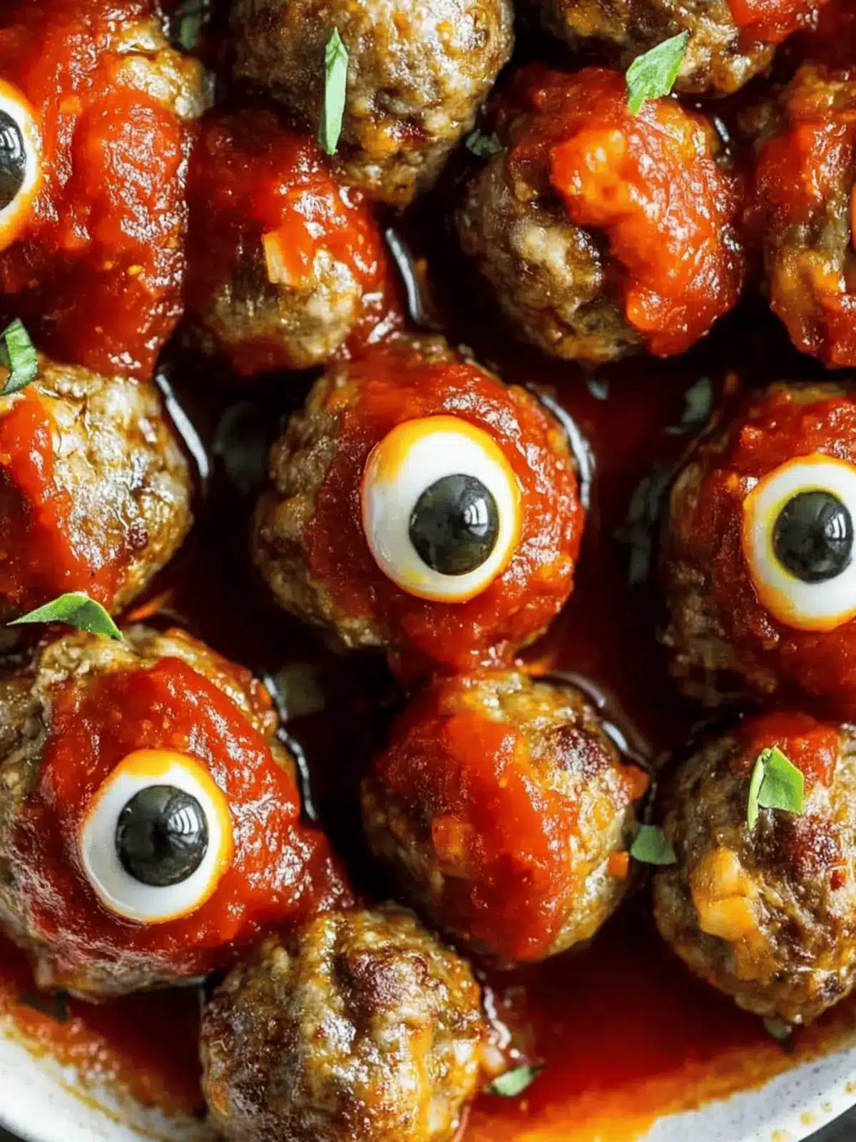 Eyeball Meatballs: Spooky Fun for Your Halloween Feast 2 Eyeball Meatballs
