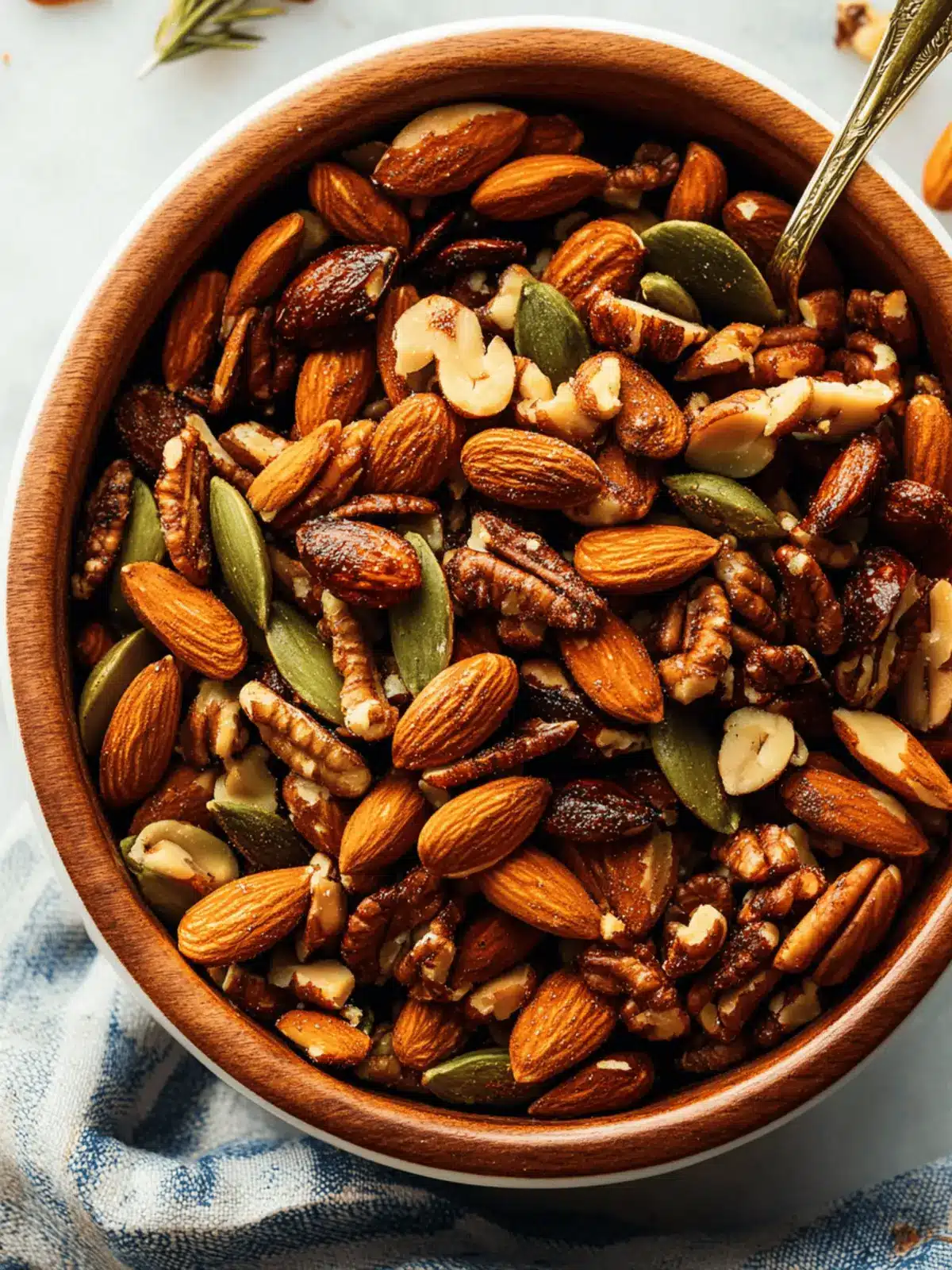 Spicy Roasted Party Nuts