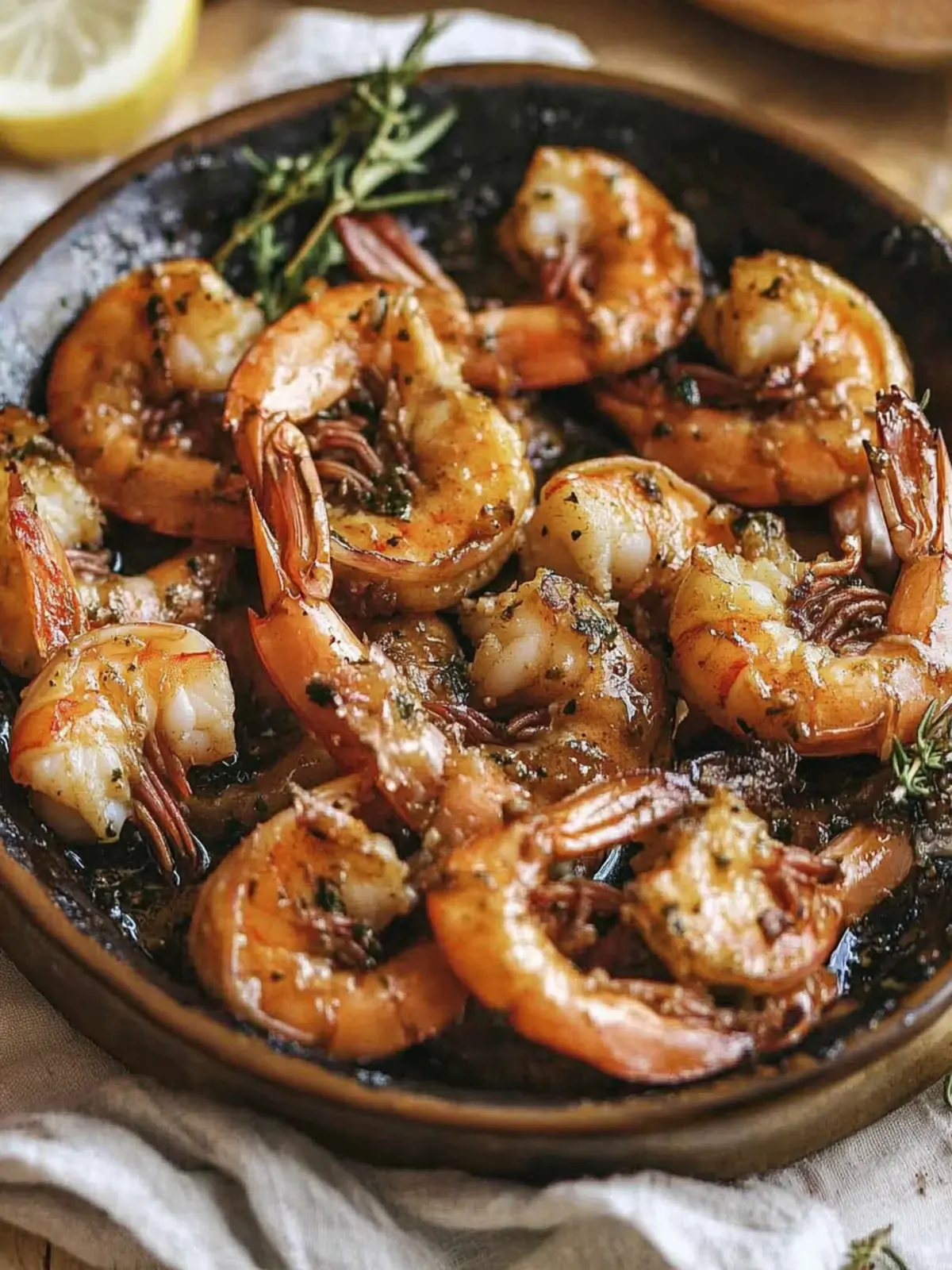 Louisiana Barbecued Shrimp