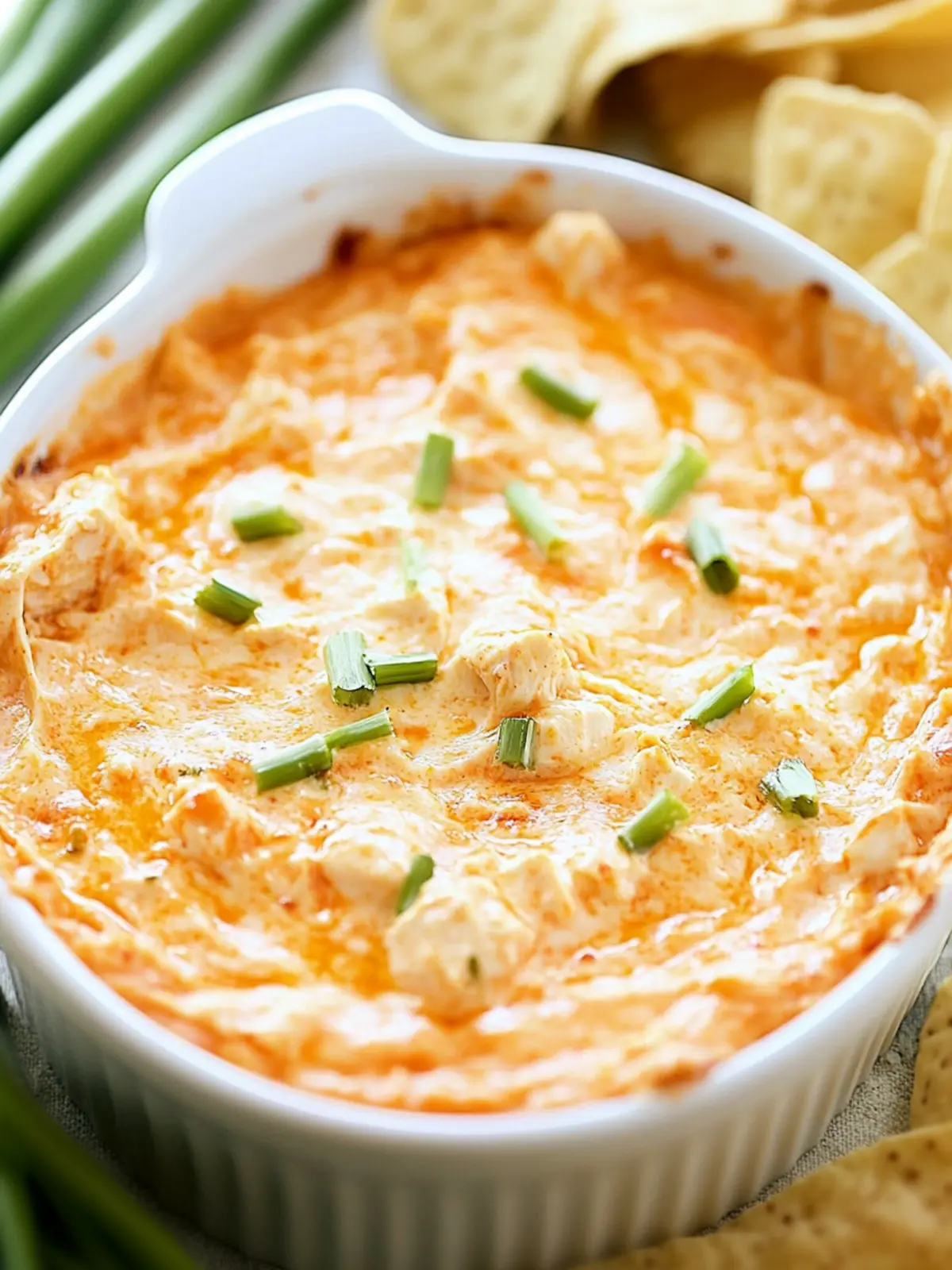 Greek Yogurt Buffalo Chicken Dip