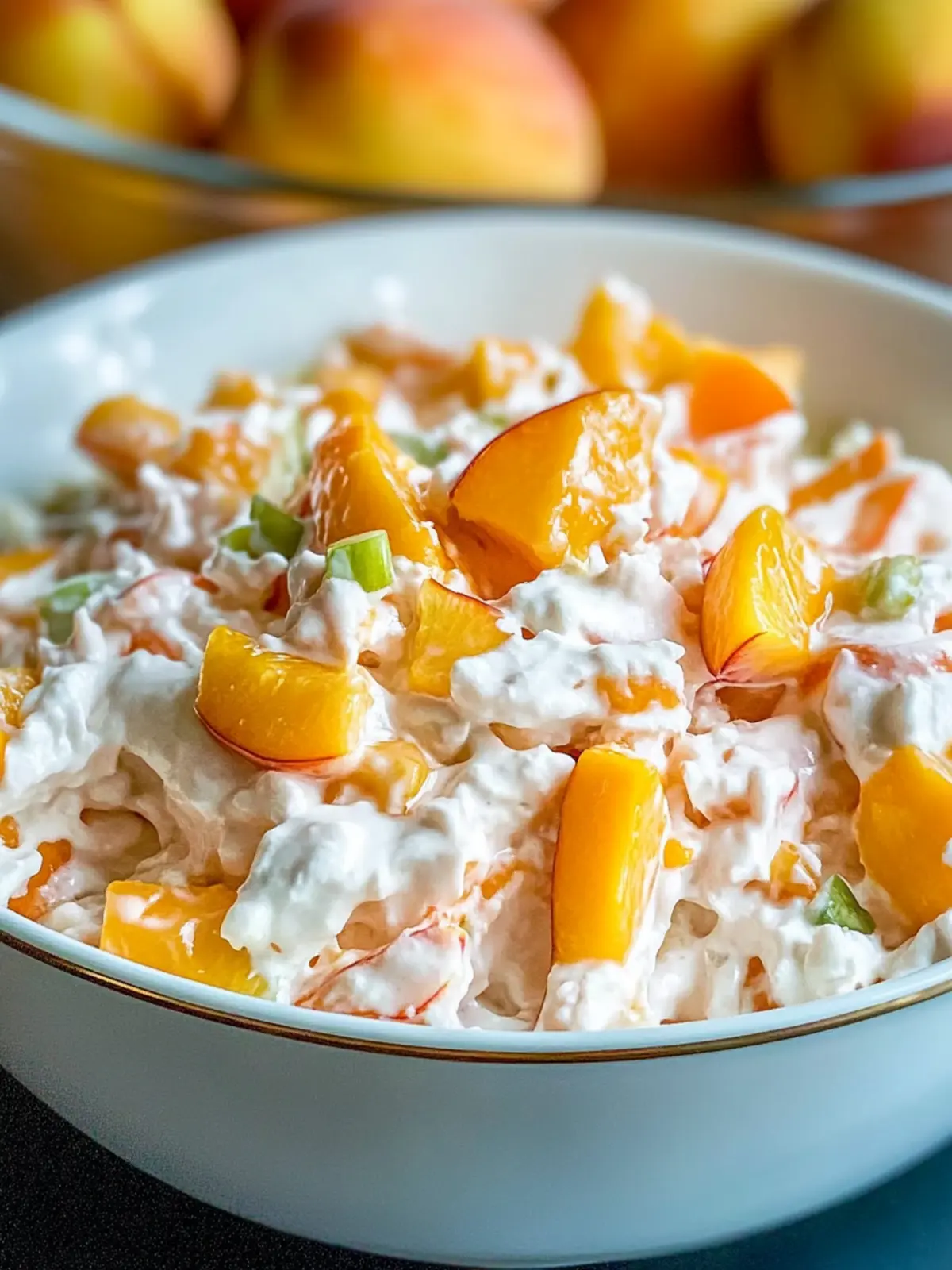 Millionaire Peach Salad
