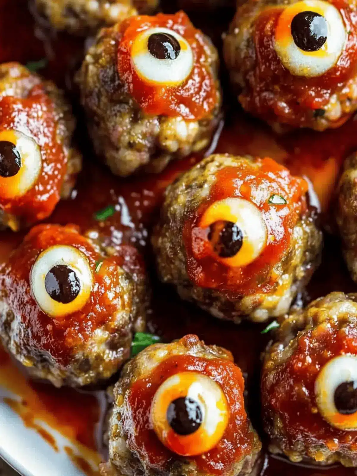 Eyeball Meatballs: Spooky Fun for Your Halloween Feast 3 Eyeball Meatballs