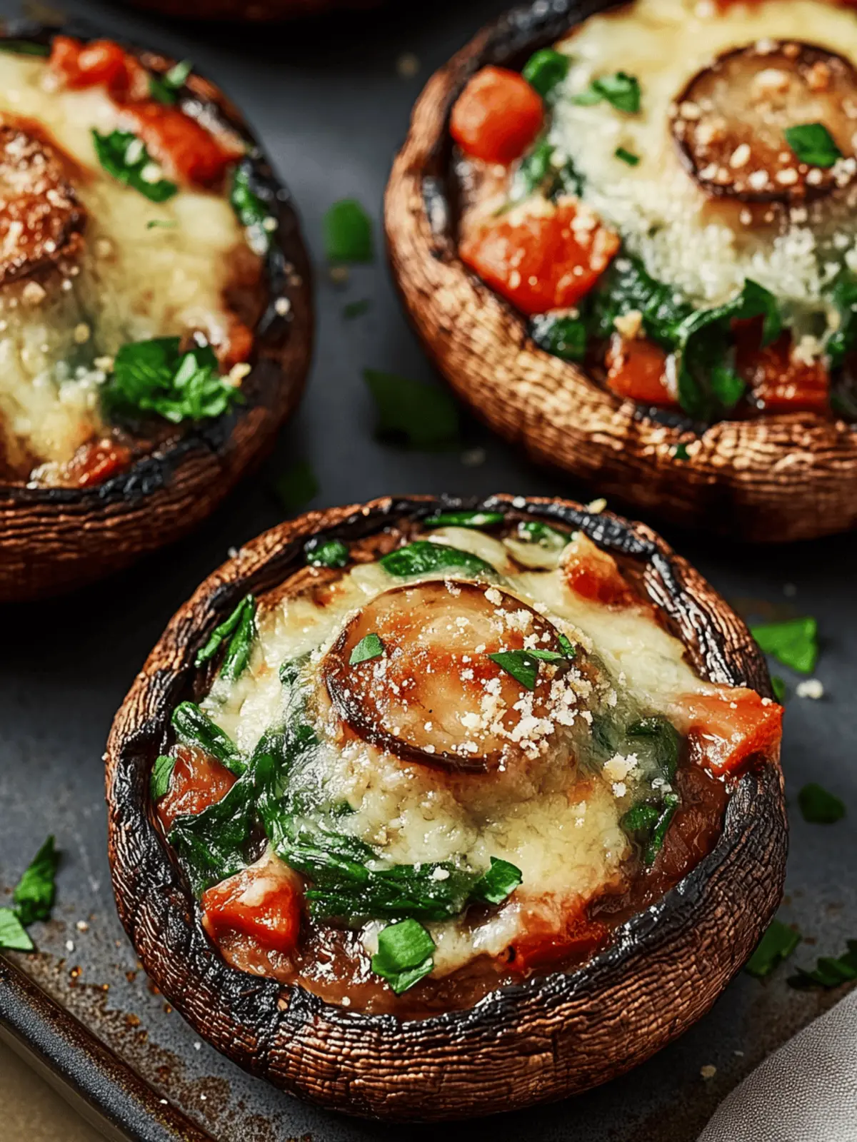 Stuffed Portobello Mushrooms