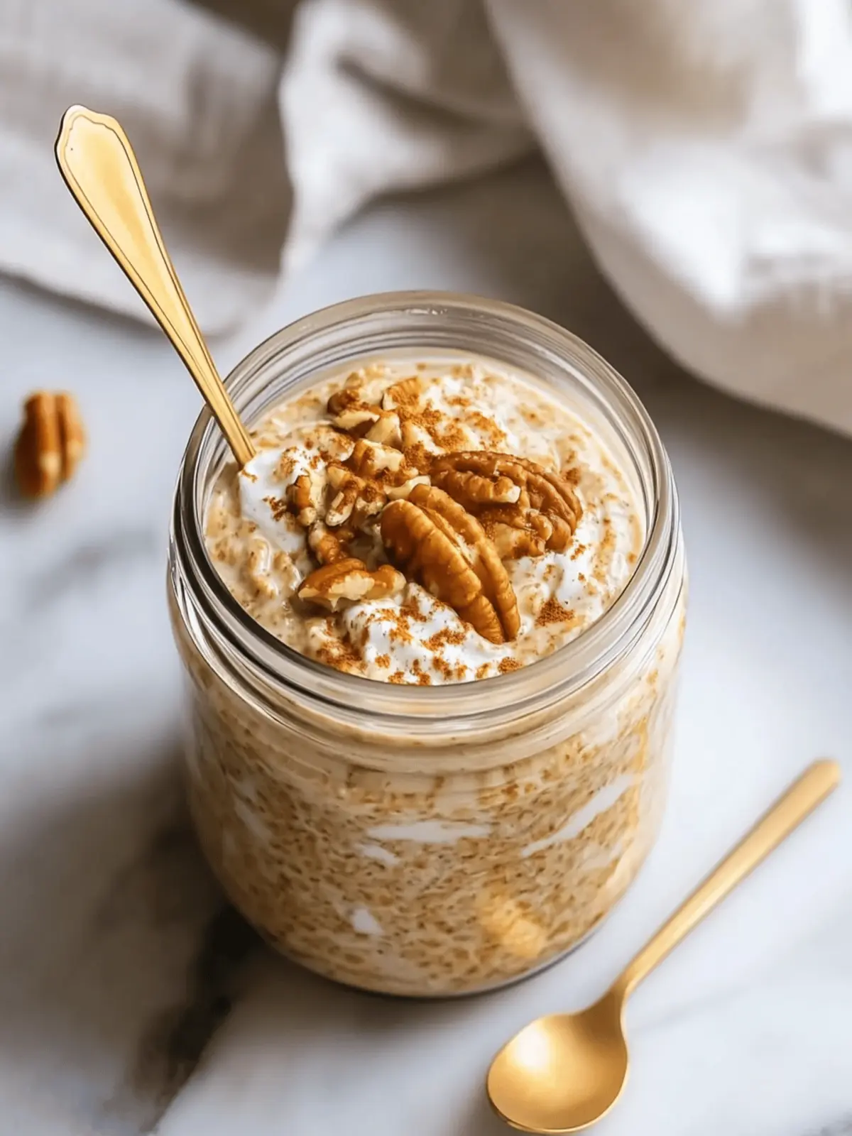 Pumpkin Spice Overnight Oats for Cozy Mornings Ahead 3 Pumpkin Spice Overnight Oats