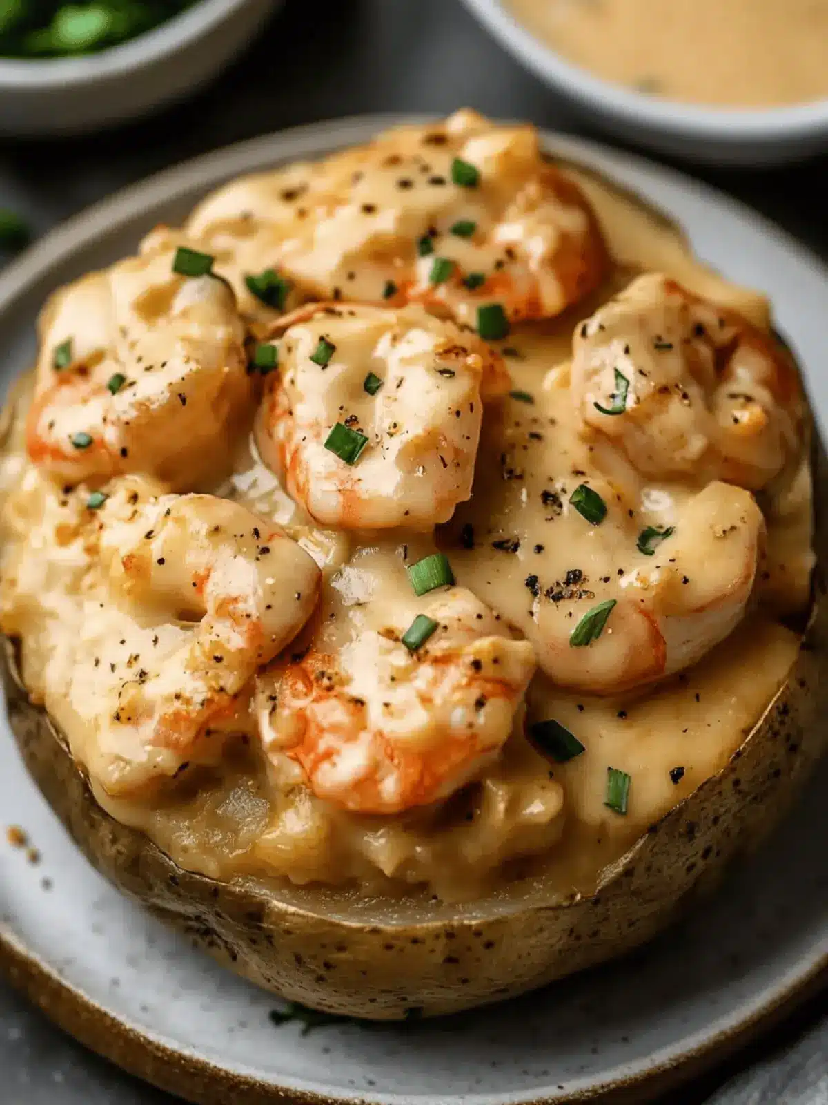 Seafood Stuffed Potatoes: Comforting Cajun Delight for Dinner 4 Seafood Stuffed Potatoes
