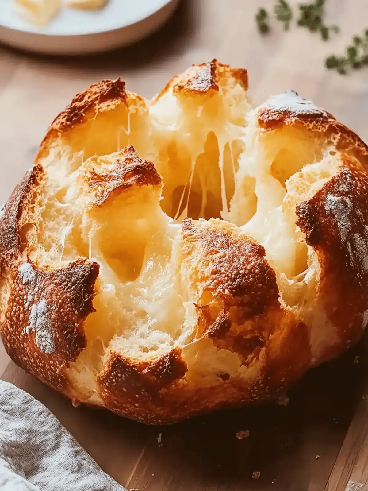 Cheesy Pull Apart Bread That s a Party Showstopper 4 Pull Apart Bread