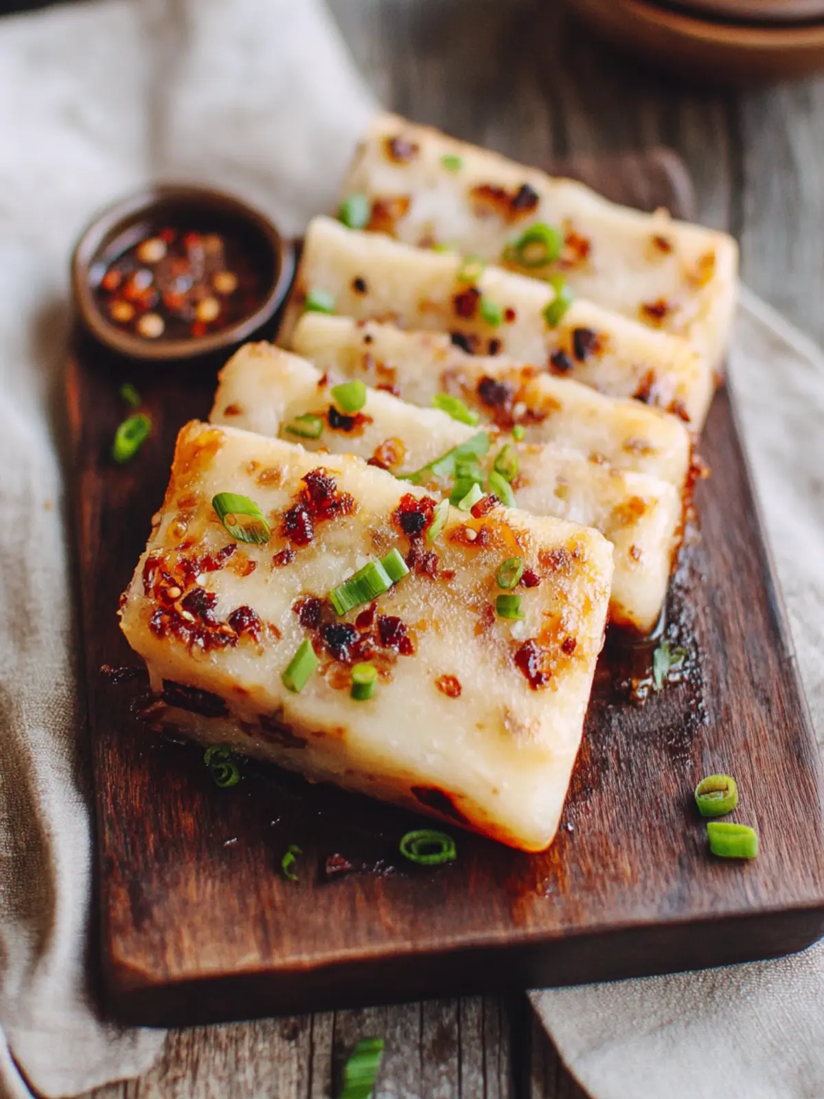 Turnip Cake (Chinese Lo Bak Go)