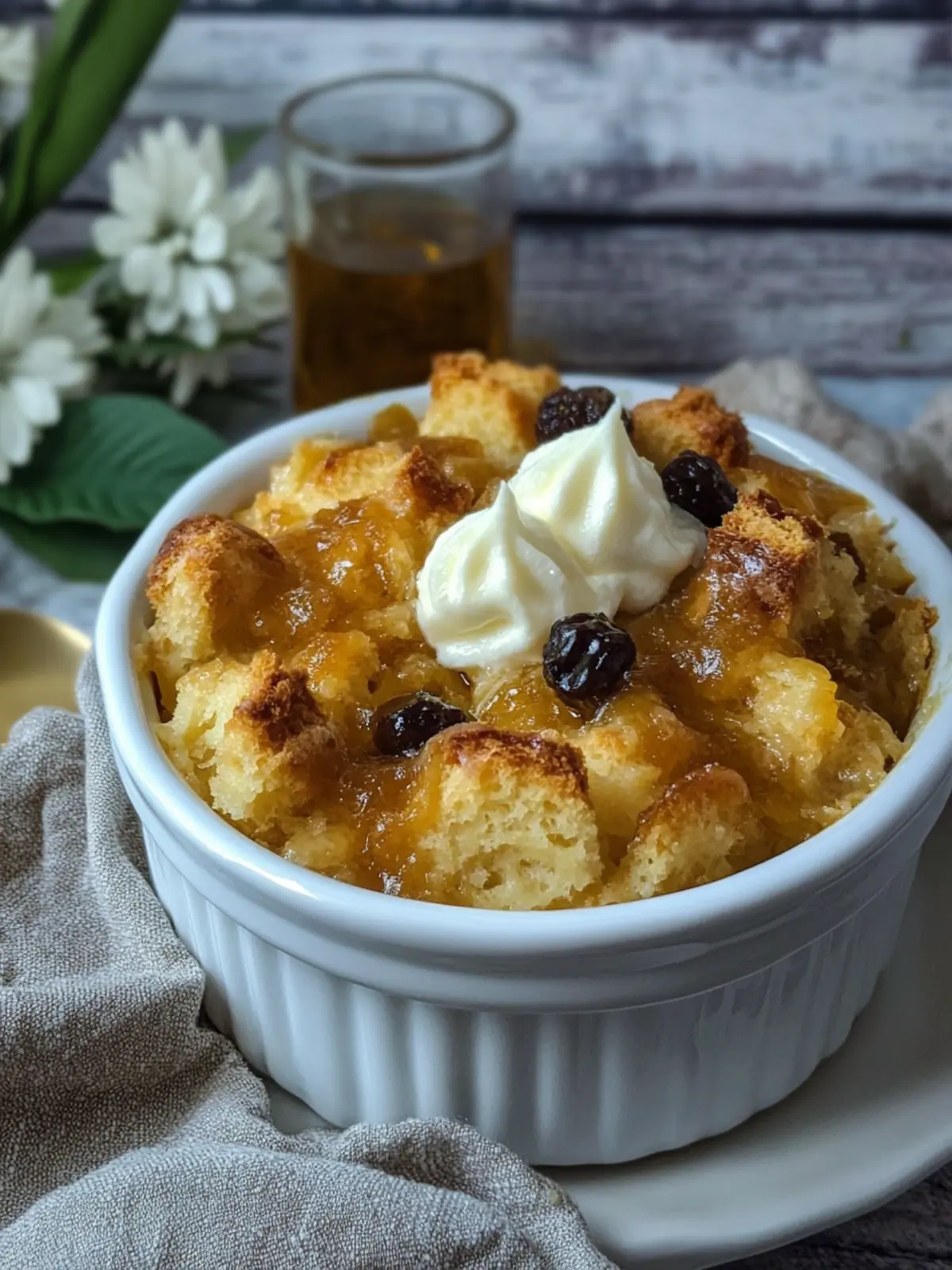 Irish Whiskey Bread Pudding
