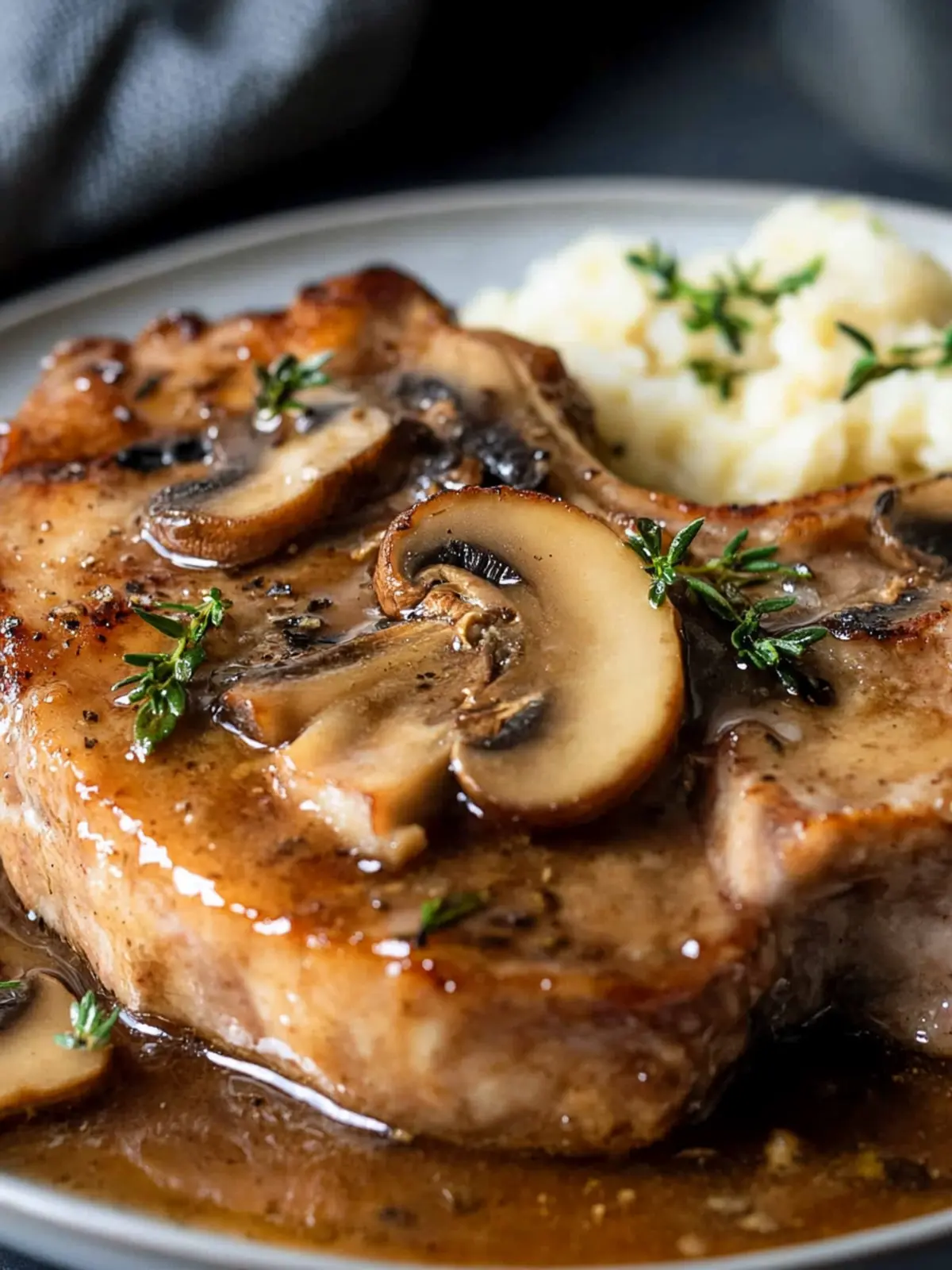 Mouthwatering Mushroom Pork Chops You ll Crave Every Week 2 Mushroom Pork Chops