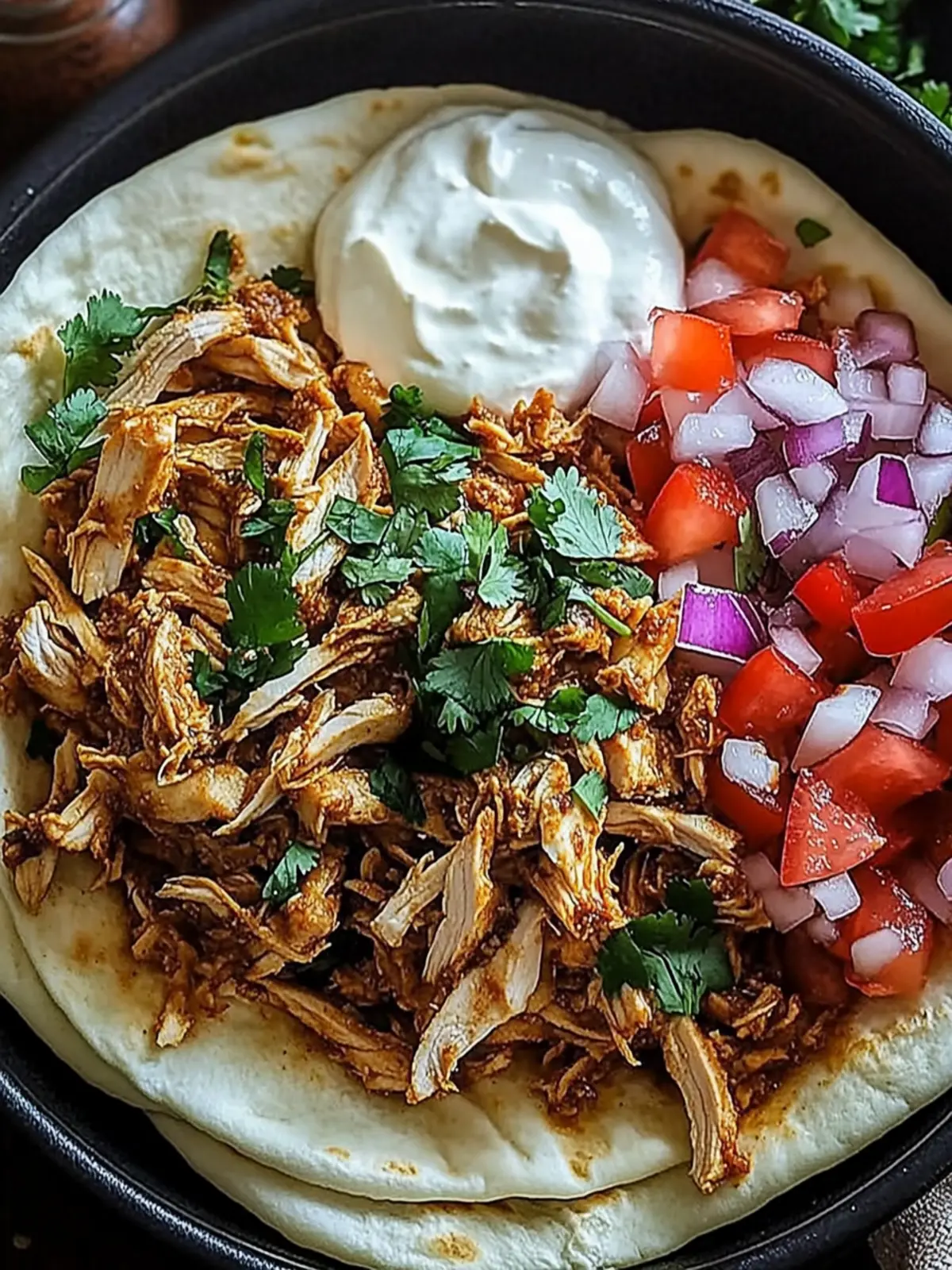 Slow Cooker Chicken Shawarma