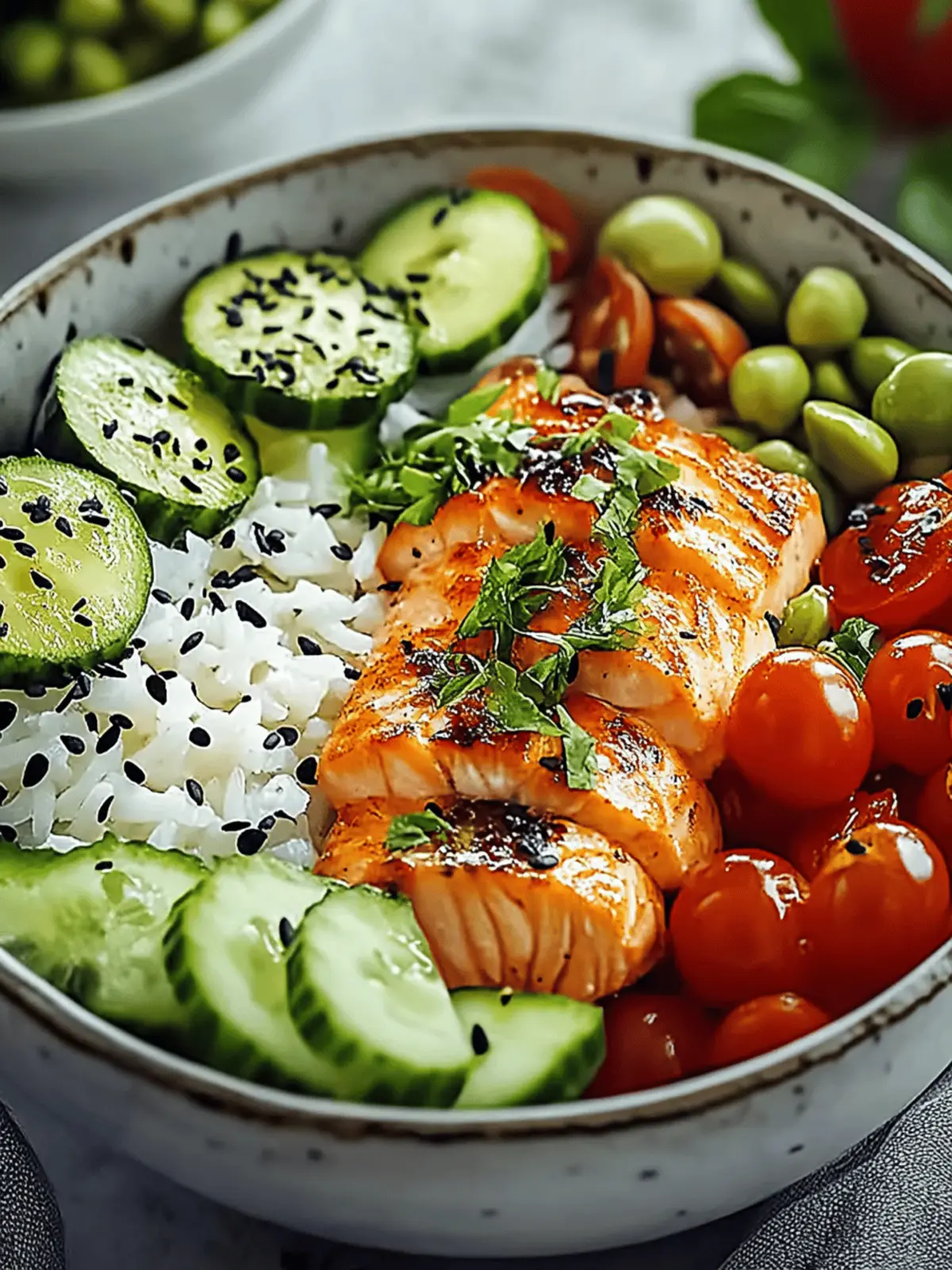 Delicious Mediterranean Salmon Bowl Packed with Fresh Flavors 4 Mediterranean Salmon Bowl