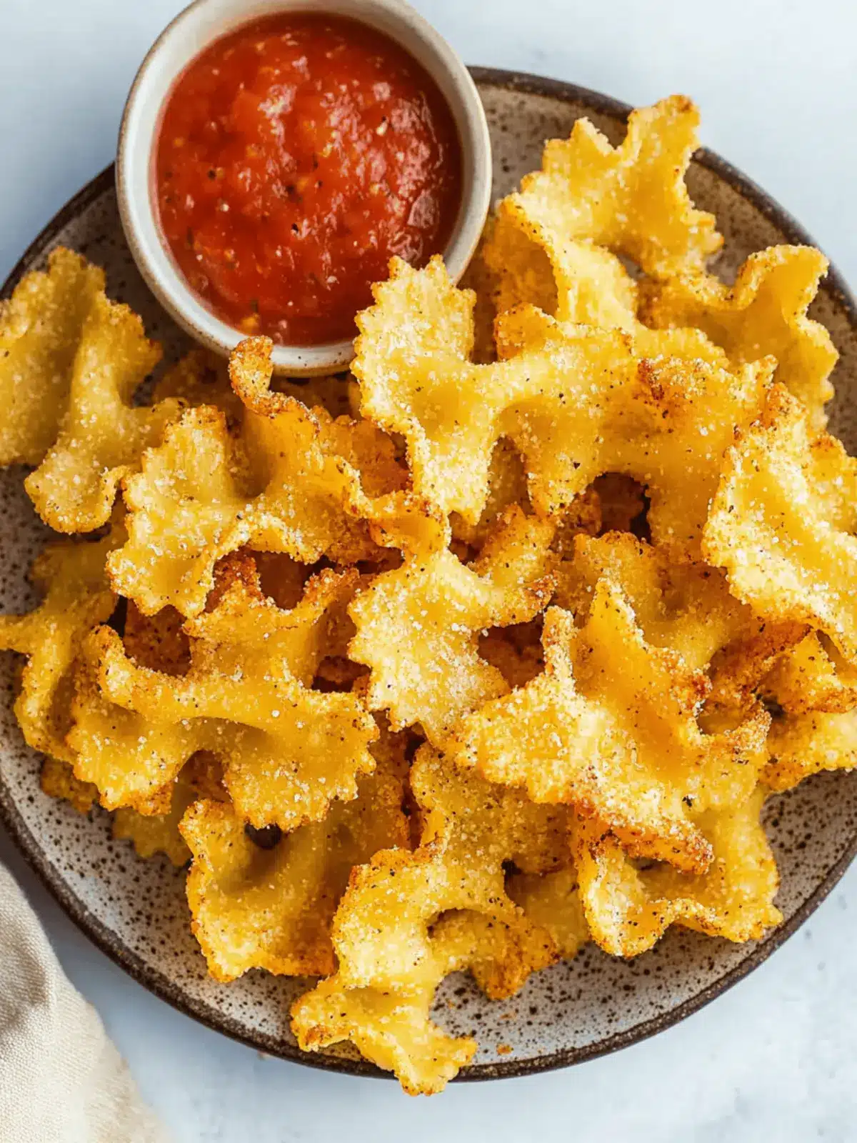 Pasta Chips: Crunchy Air Fryer Snack Everyone Will Love 3 Pasta Chips: Crunchy Air Fryer Snack Everyone Will Love