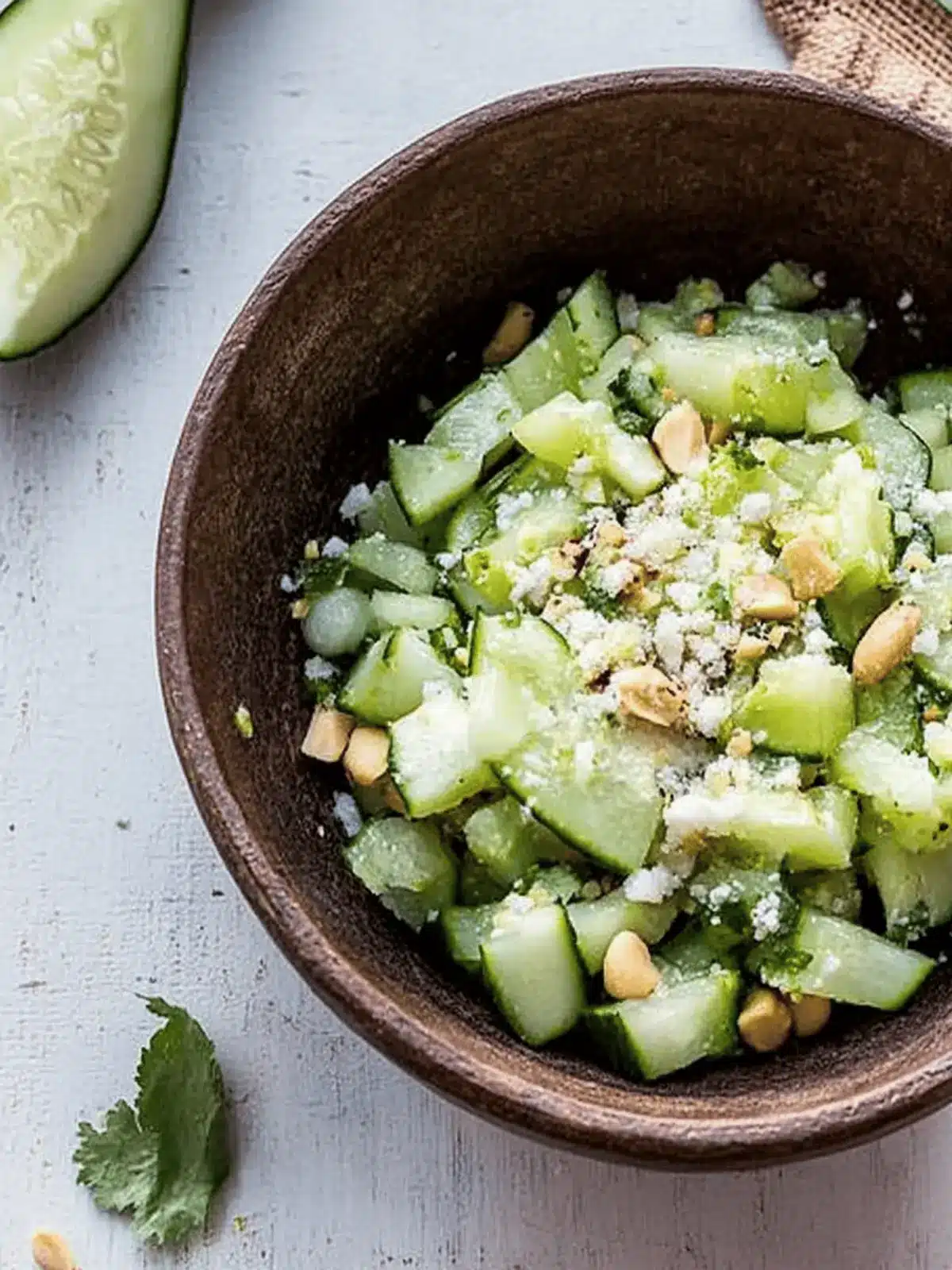Indian Cucumber Peanut Salad That Will Refresh Your Summer 2 Indian Cucumber Peanut Salad