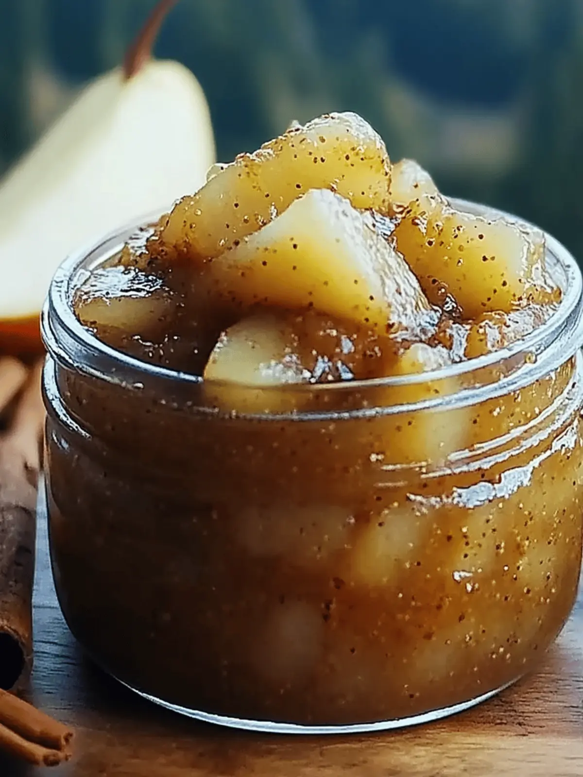 Spiced Pear Chutney