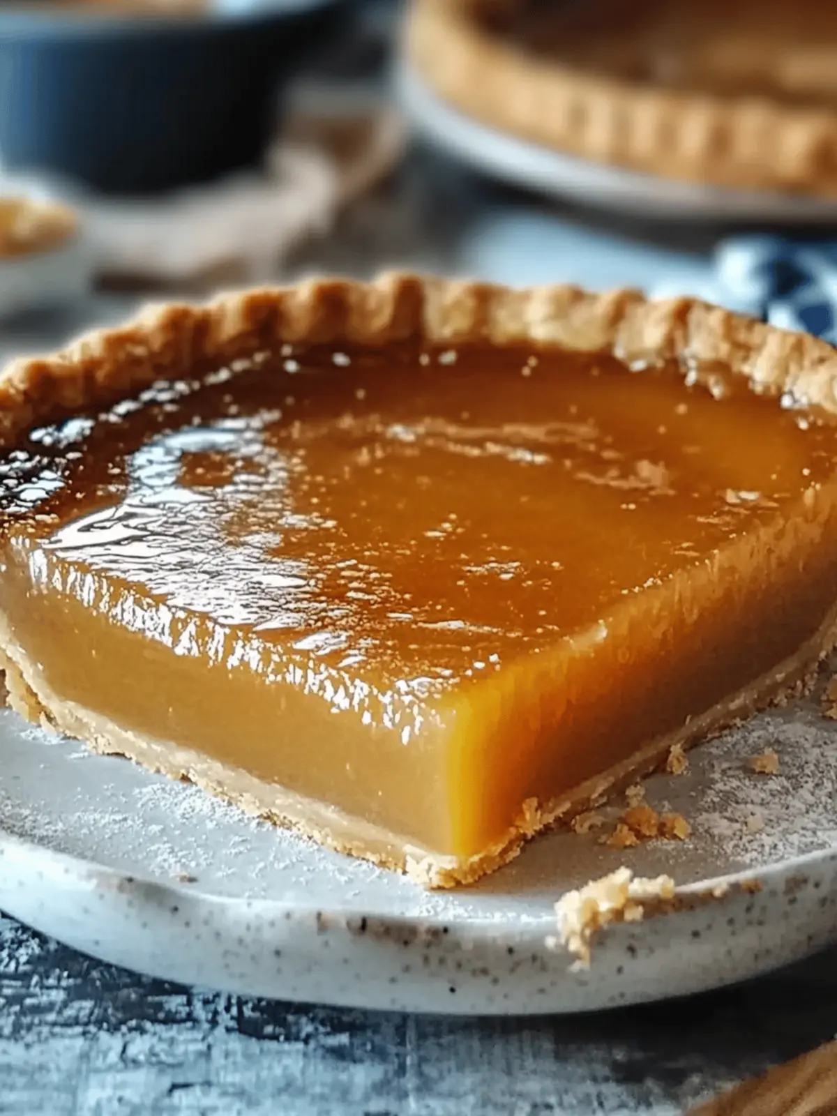 Indulge in Salted Honey Pie: A Sweet Southern Classic 3 Salted Honey Pie