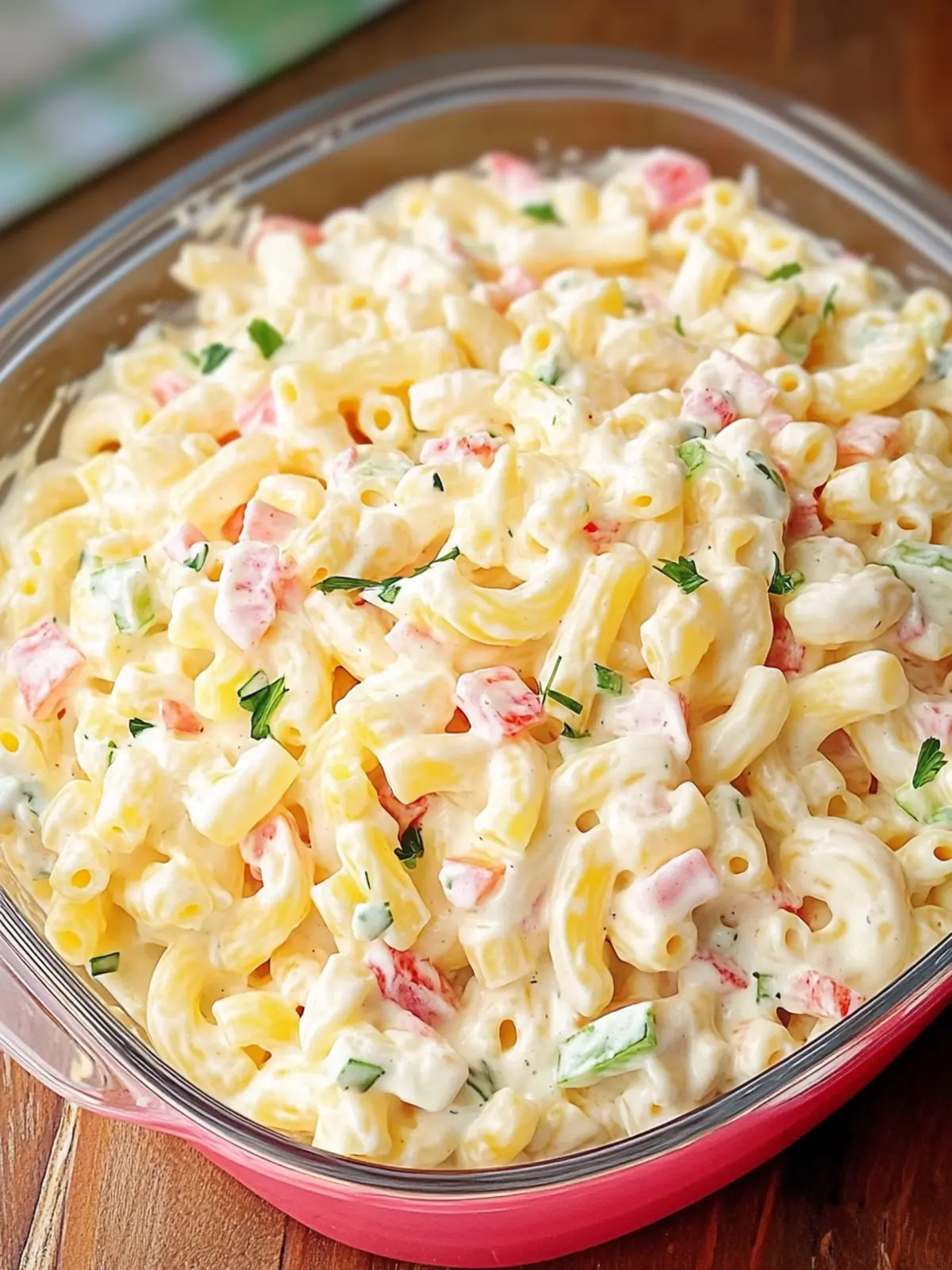 Creamy Cheddar Sour Cream Macaroni Salad You ll Love 2 Cheddar Sour Cream Macaroni Salad
