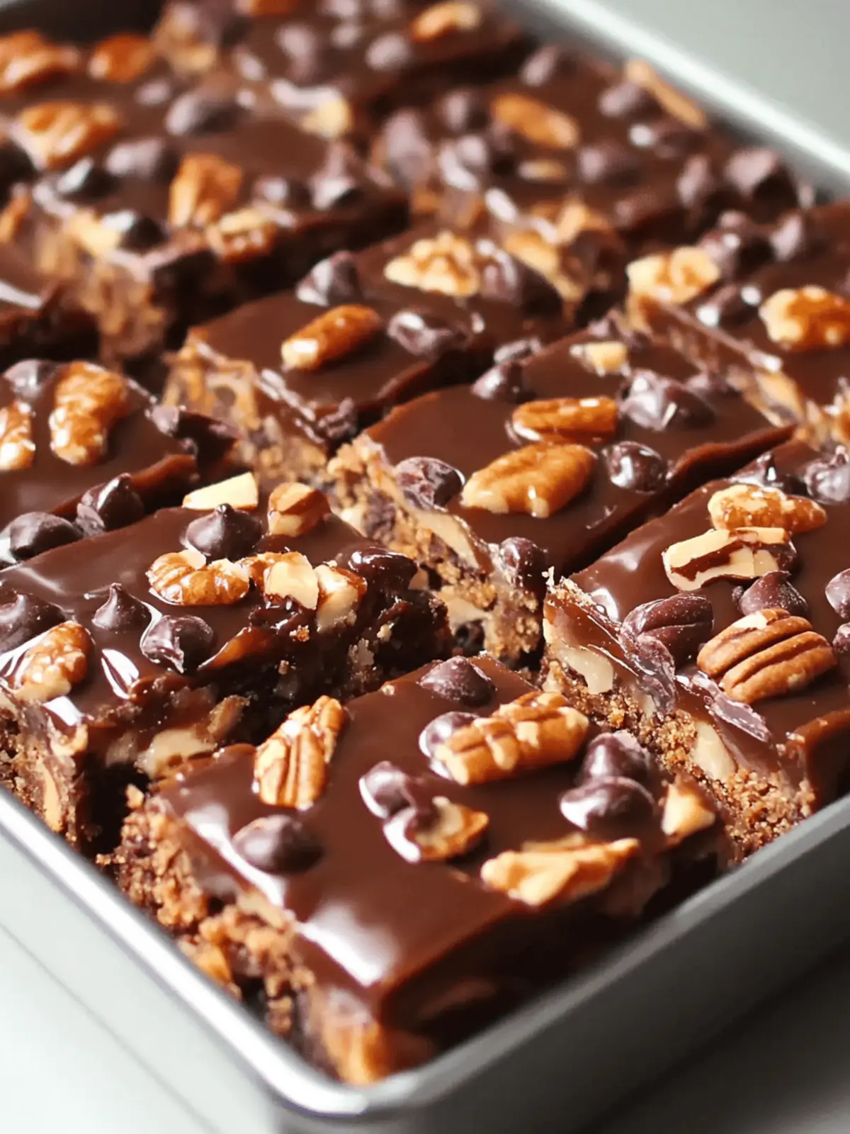Decadent Turtle Bars: Easy Treat for Every Celebration 2 Turtle Bars