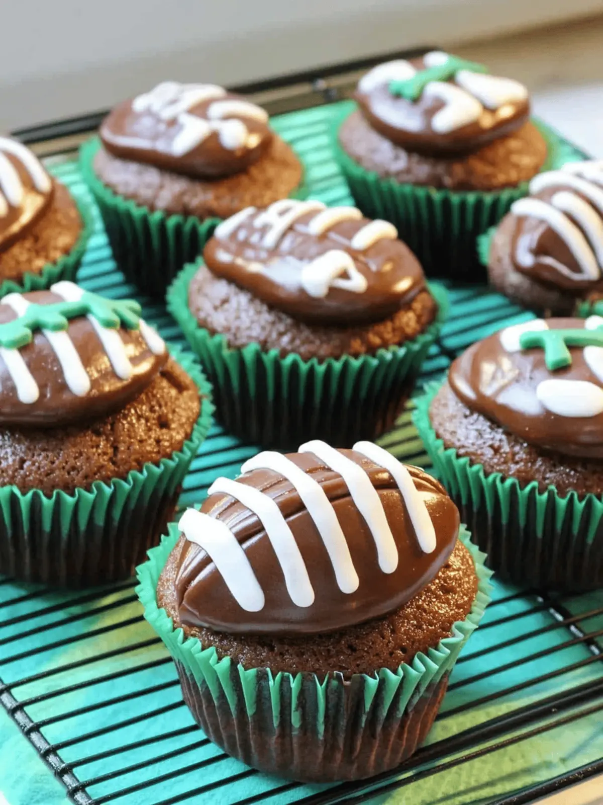 Mouthwatering Football Cupcakes to Wow Your Game Day Guests 4 Mouthwatering Football Cupcakes to Wow Your Game Day Guests