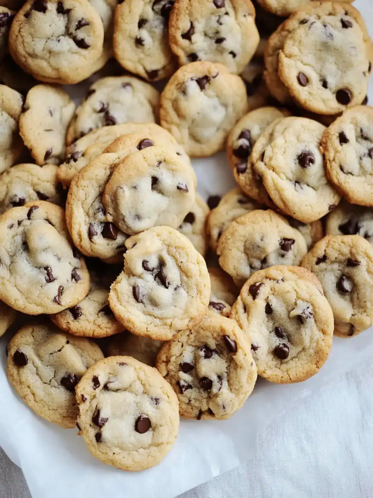 Mini Chocolate Chip Cookies