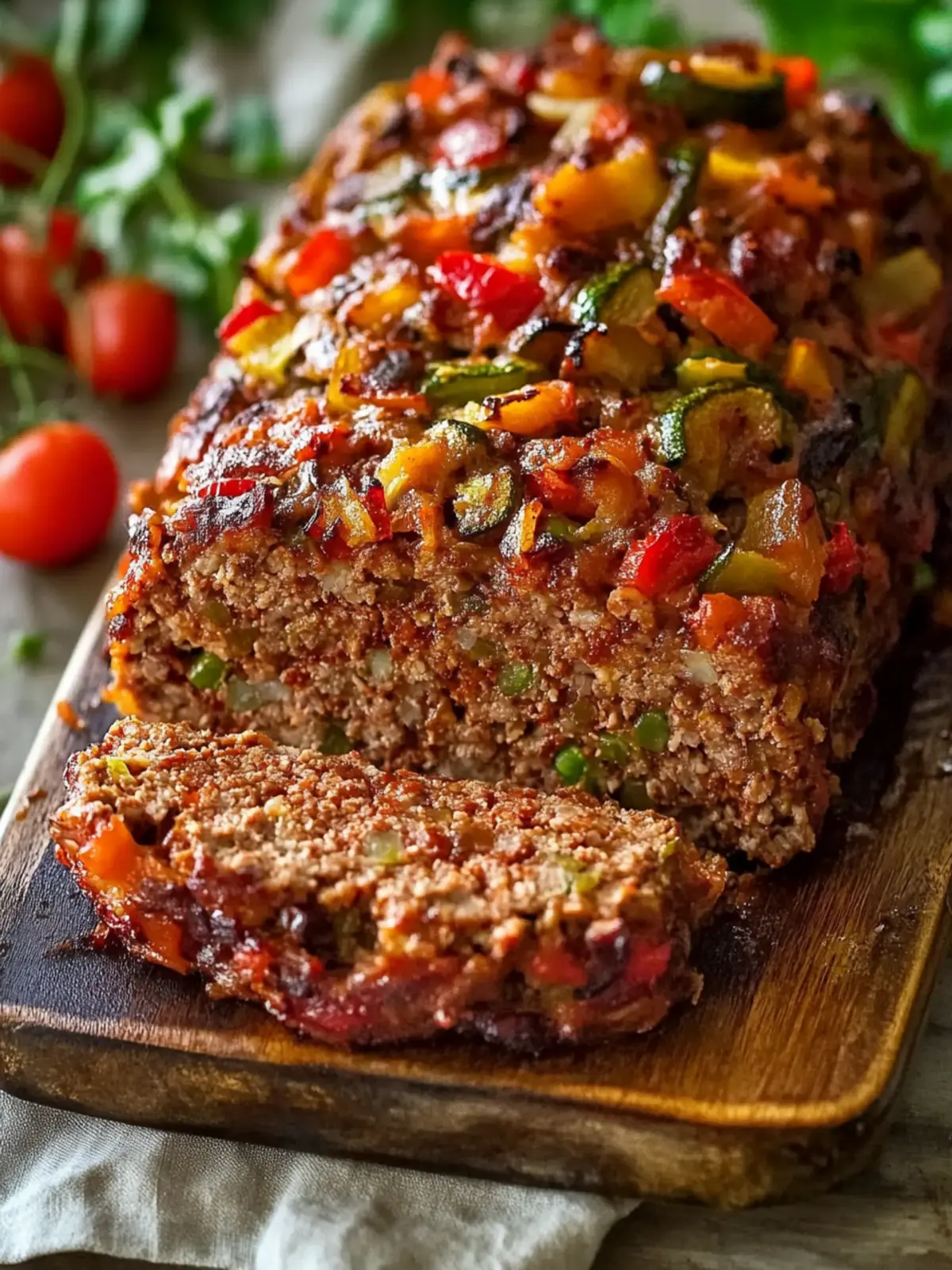Veggie Loaded Meatloaf
