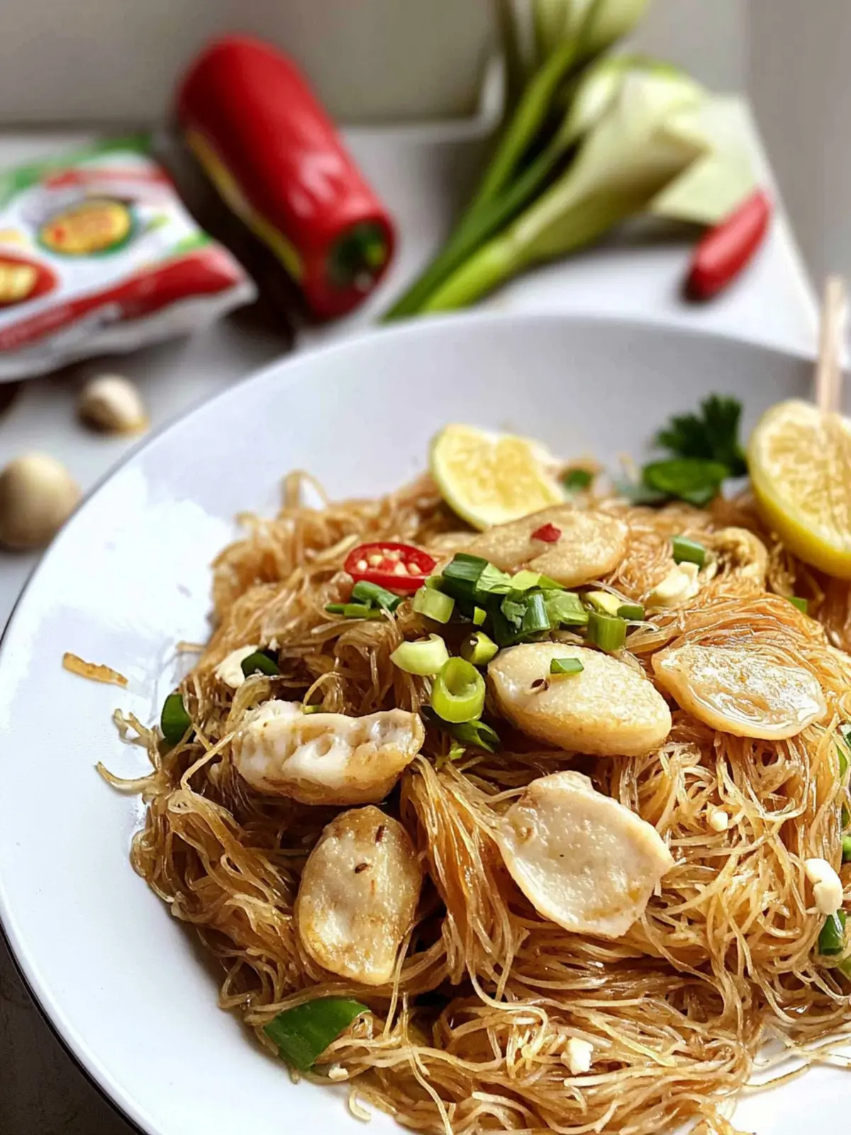 Singapore Mee Siam Goreng