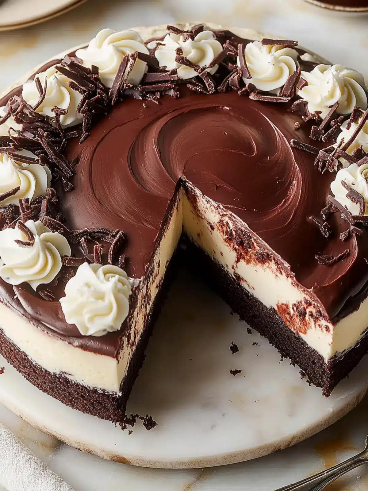 Olive Garden Black Tie Mousse Cake