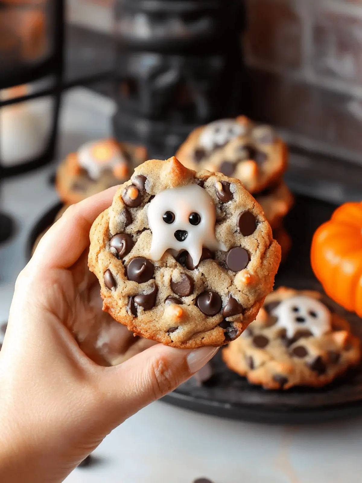 Halloween Chocolate Chip Cookies