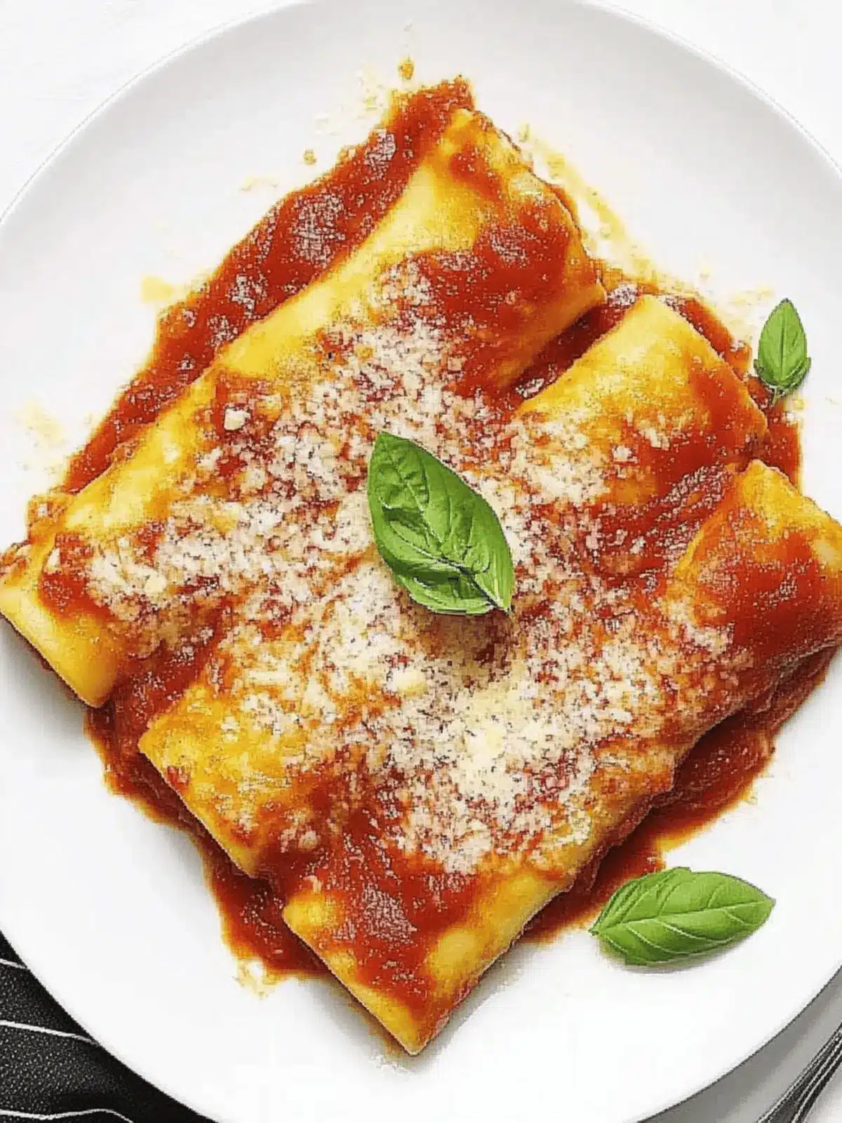 Irresistible Manicotti Shells Stuffed with Creamy Ricotta Delight 2 Manicotti Shells