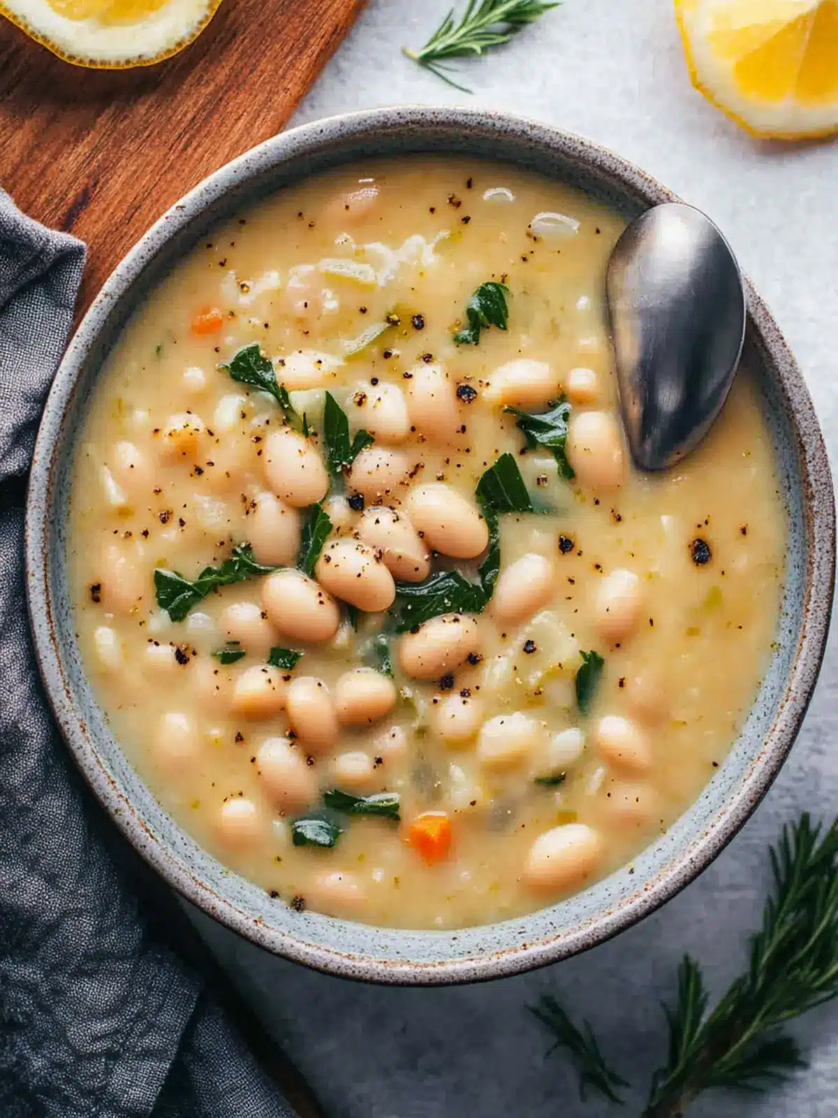 Greek White Bean Soup